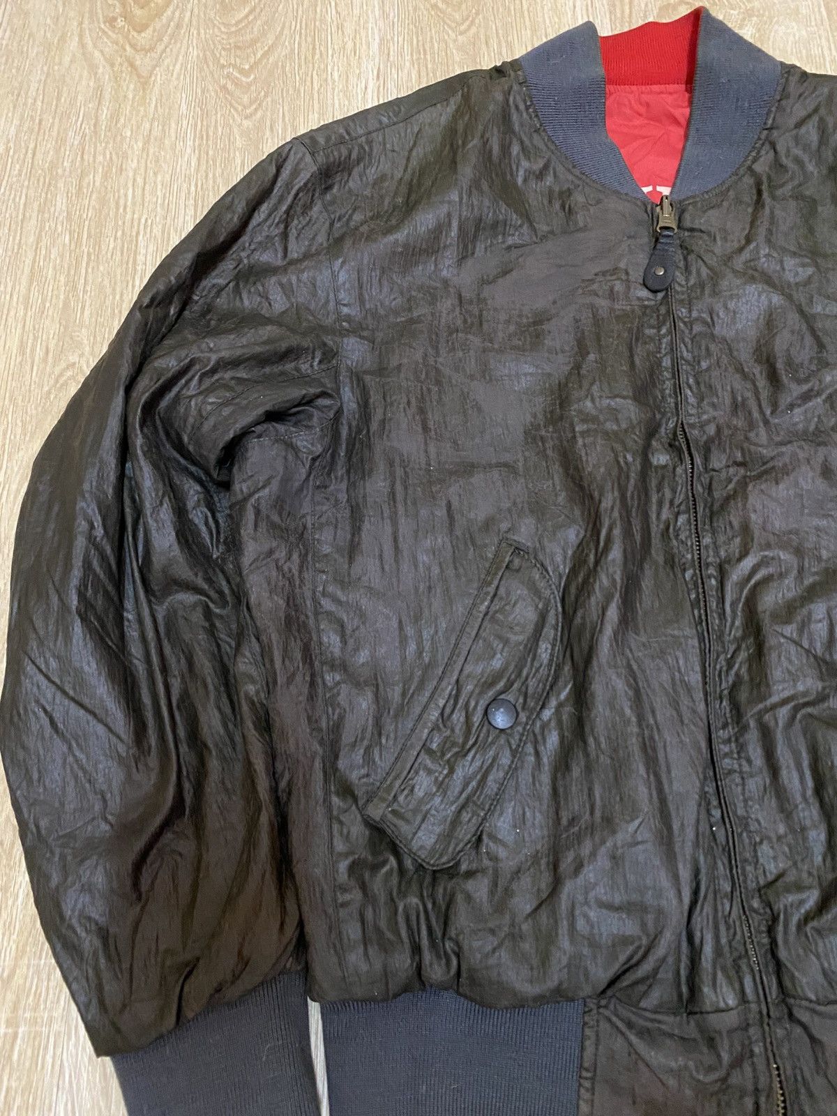 Budweiser Vintage Budweiser reversible wax bomber jacket Size US M / EU 48-50 / 2 - 4 Thumbnail