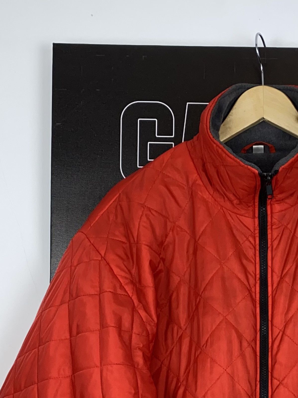 Formula 1 🚨 90s Shell Vintage Quilt Lining Red Nylon Jacket Formula 1 Size US M / EU 48-50 / 2 - 2 Thumbnail