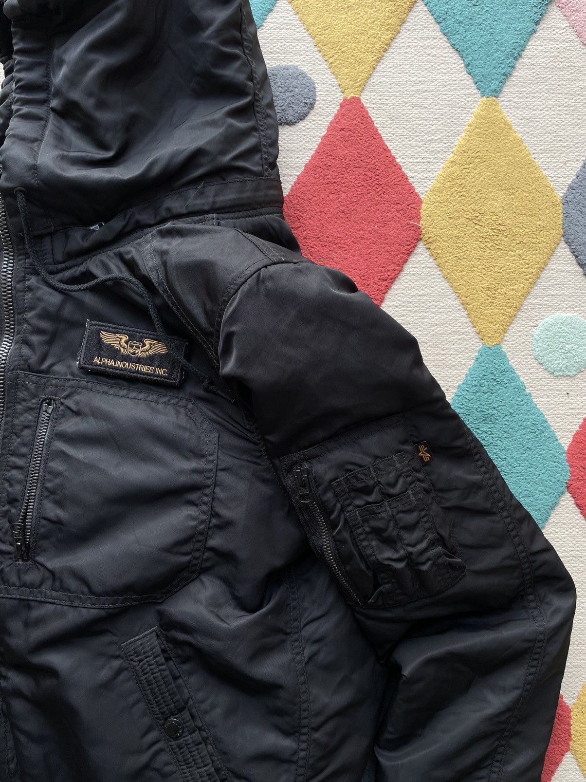 Alpha Industries Alpha Industries Hooded Heavy Jacket Size US M / EU 48-50 / 2 - 7 Thumbnail