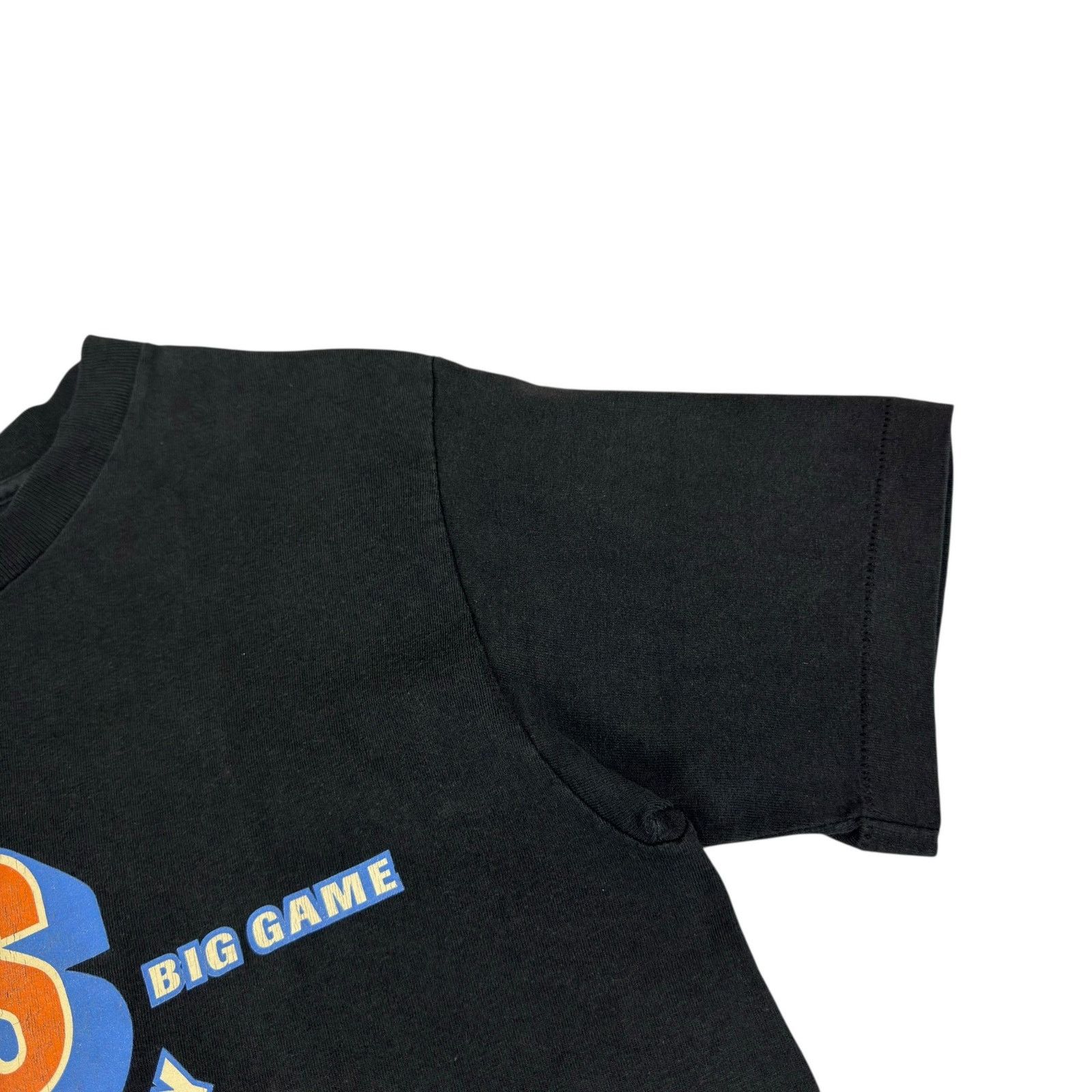 Stussy Stussy Men Black Cotton All Time Big Game Pullover T-Shirt S Size US S / EU 44-46 / 1 - 7 Thumbnail