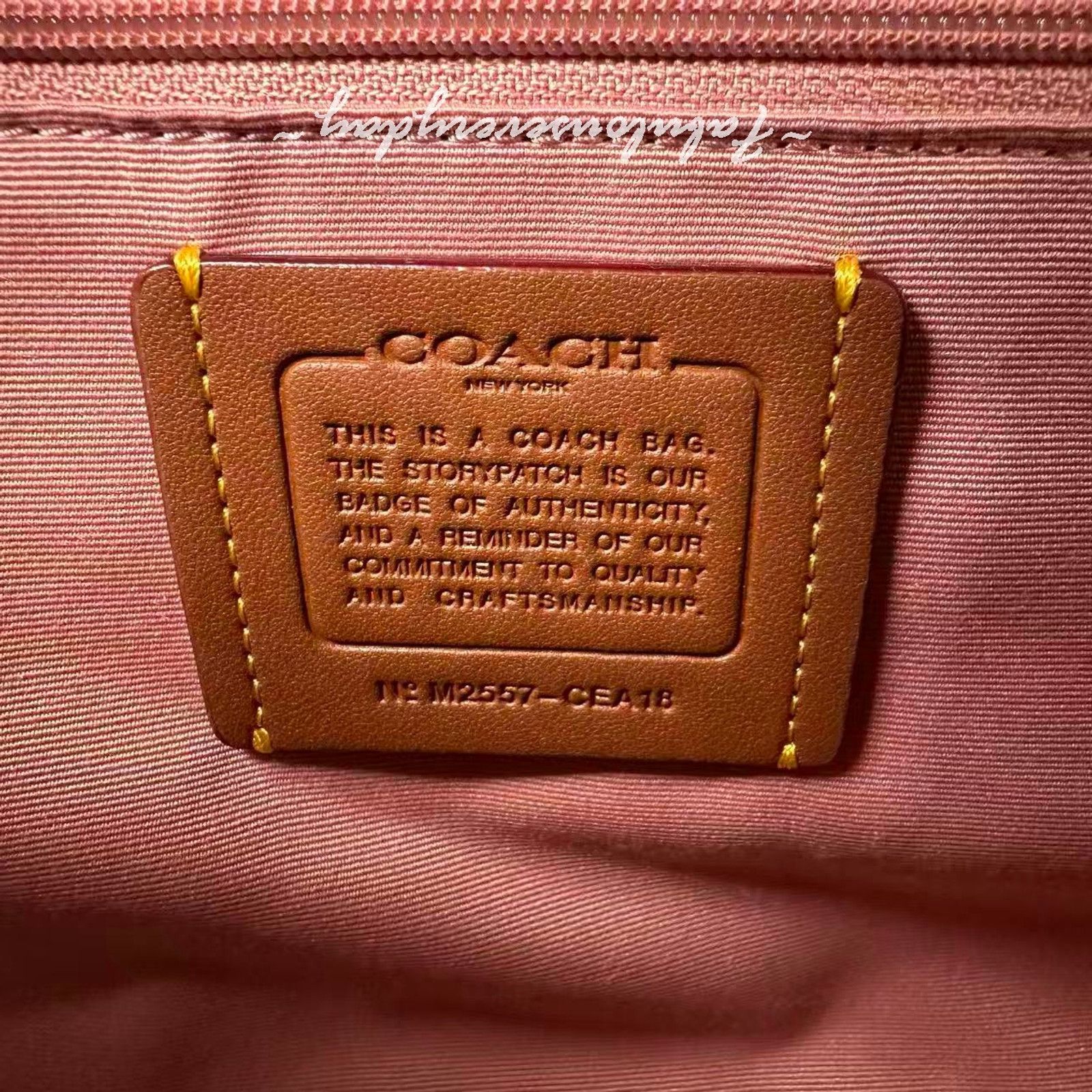 Coach Coach Rowan Satchel Signature Canvas Charms Gold/Powder Pink Size ONE SIZE - 8 Thumbnail