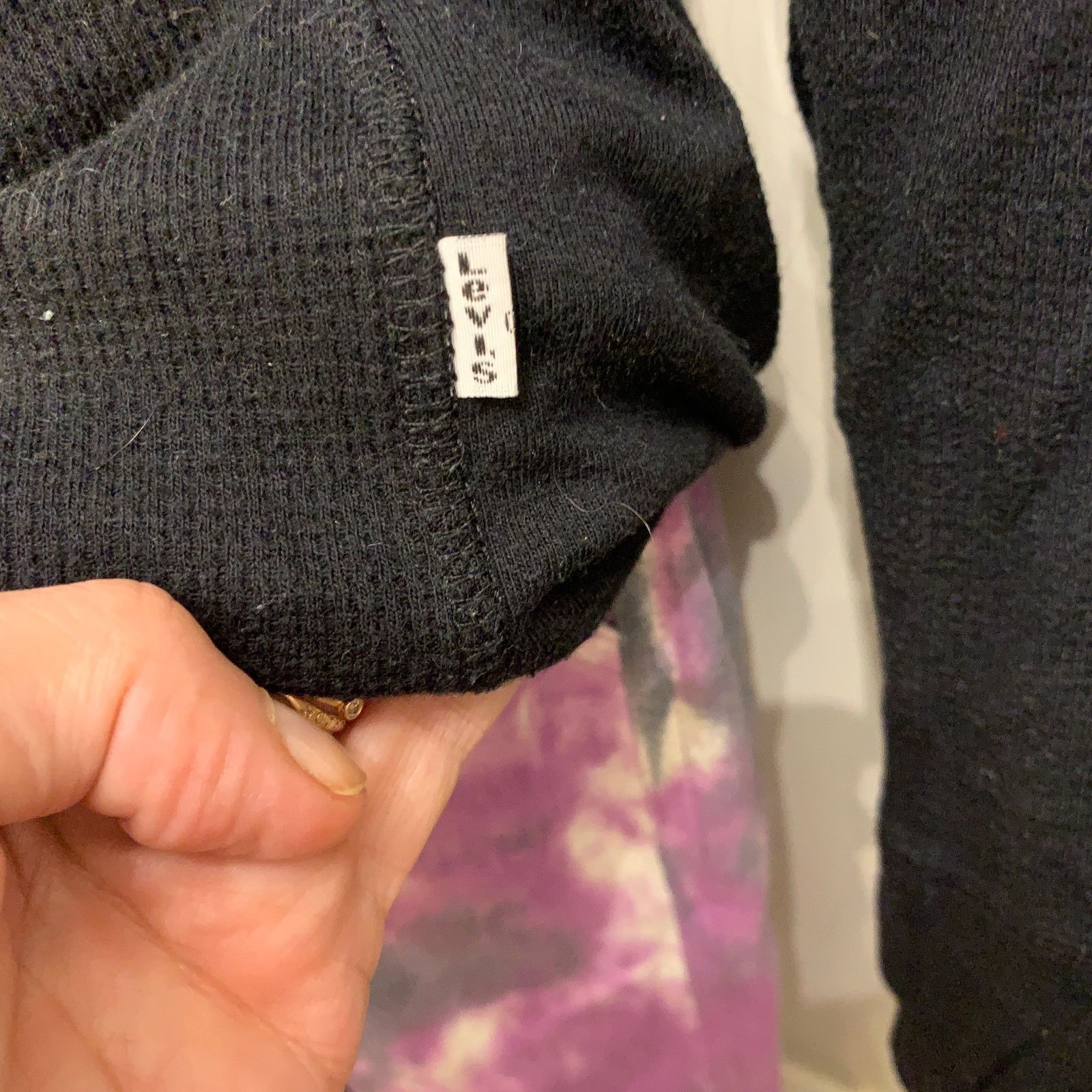 Levi's Y2K LEVIS THERMAL WAFFLE CALIFORNIA BIKER MOTORCYCLE TOP S Size S / US 4 / IT 40 - 4 Thumbnail