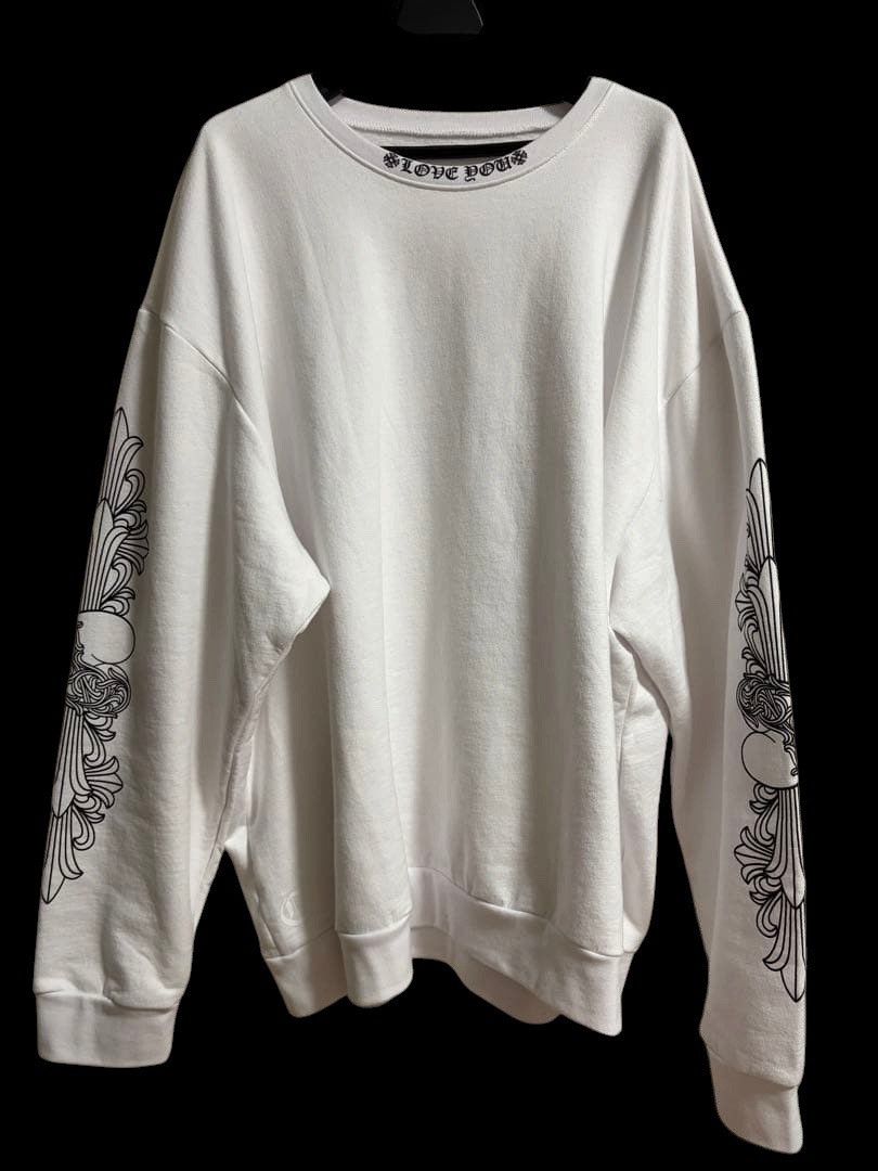Chrome Hearts Chrome Hearts Love You Sweatshirt Size US XXL / EU 58 / 5 - 2 Thumbnail