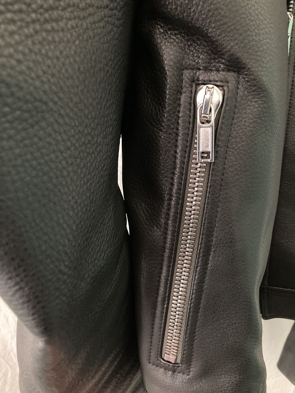 Rick Owens NEVER WORN/ Rick Owens Black Kunst Leather Jacket Size US M / EU 48-50 / 2 - 14 Thumbnail