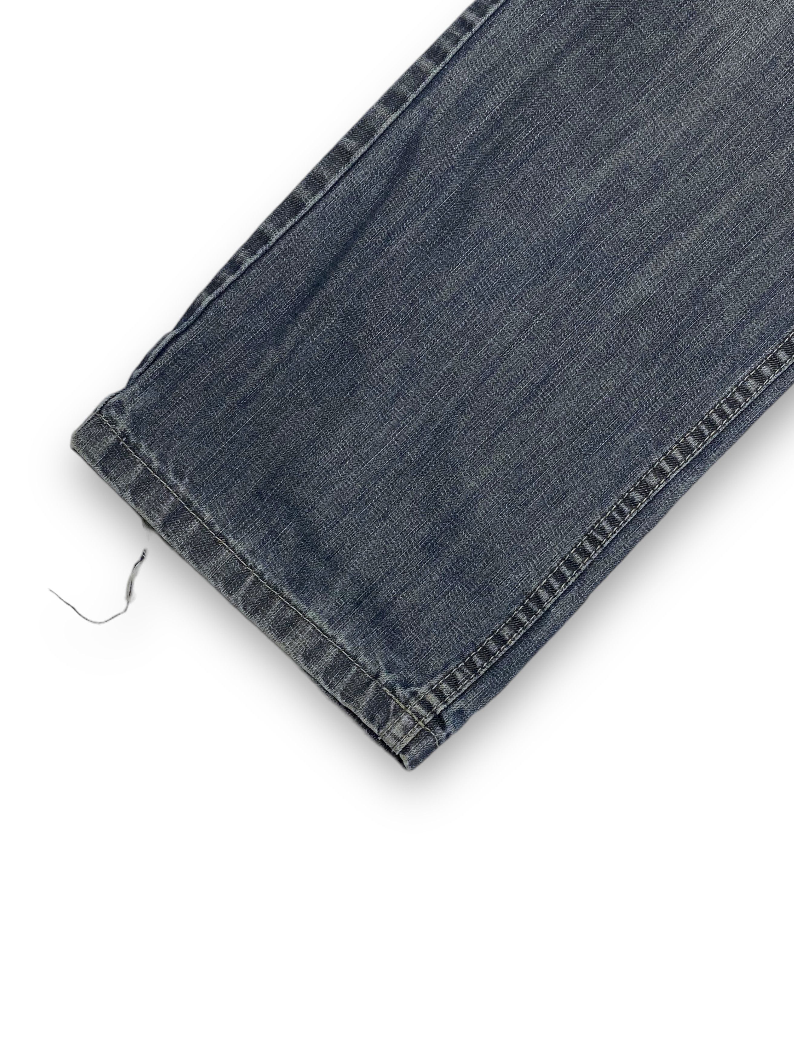 Lambretta Vintage LAMBRETTA Grey Washed Bootcut Distressed Jeans M753 Size US 34 / EU 50 - 6 Thumbnail