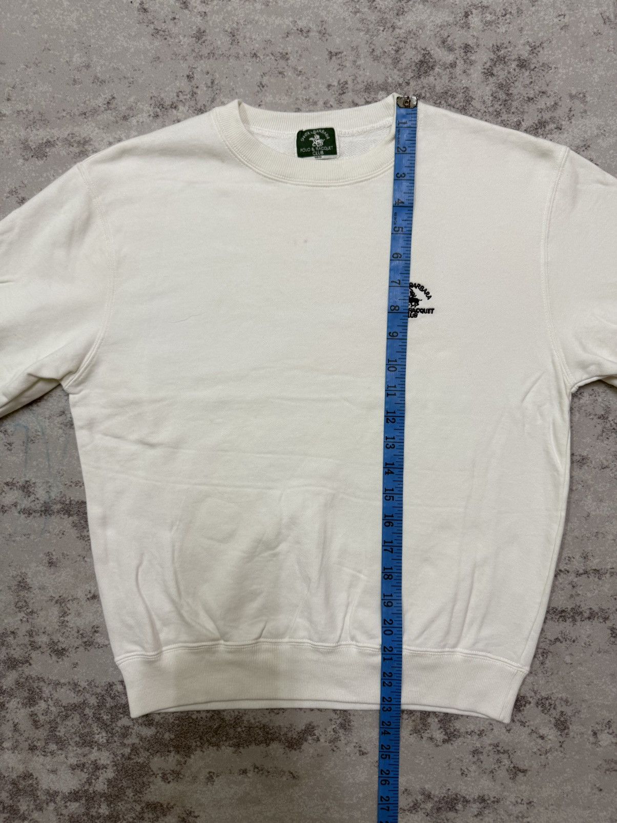 Vintage Santa Barbara Polo&Racquet Club Cropped Sweatshirt Smalllogo Size S / US 4 / IT 40 - 18 Thumbnail