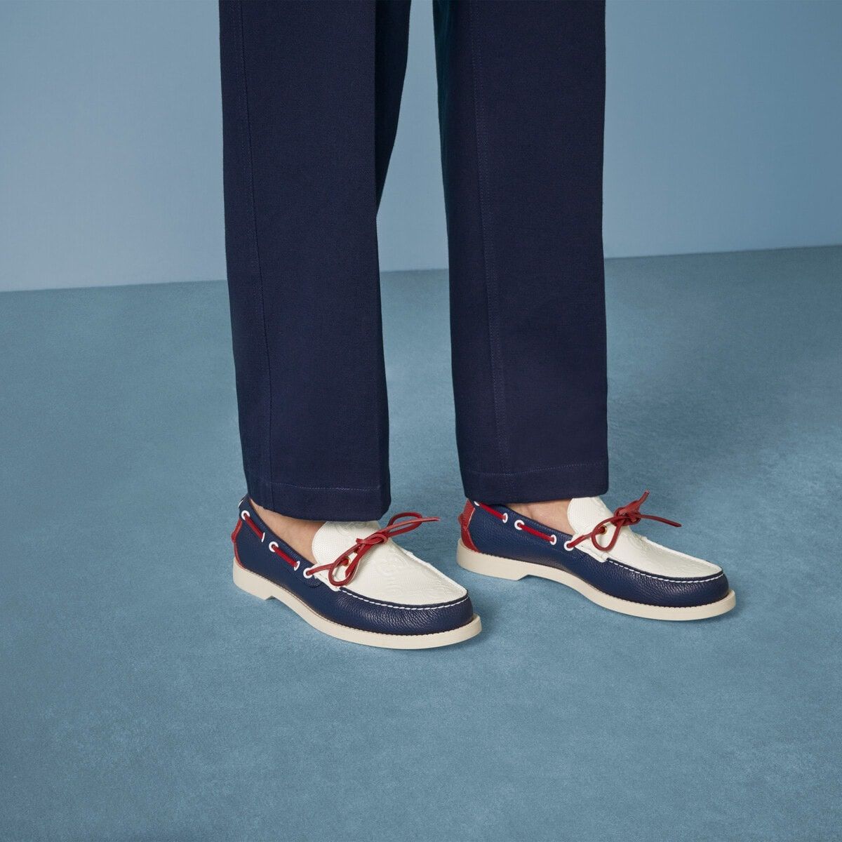 Gucci o1w1db11224 Boat Shoes in Multicolor Size US 8.5 / EU 41-42 - 3 Thumbnail