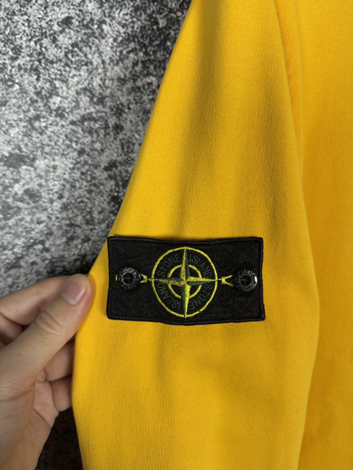 Stone Island Men’s Stone Island Crewneck Yellow Sweatshirt Casual Size XL Size US XL / EU 56 / 4 - 10 Thumbnail