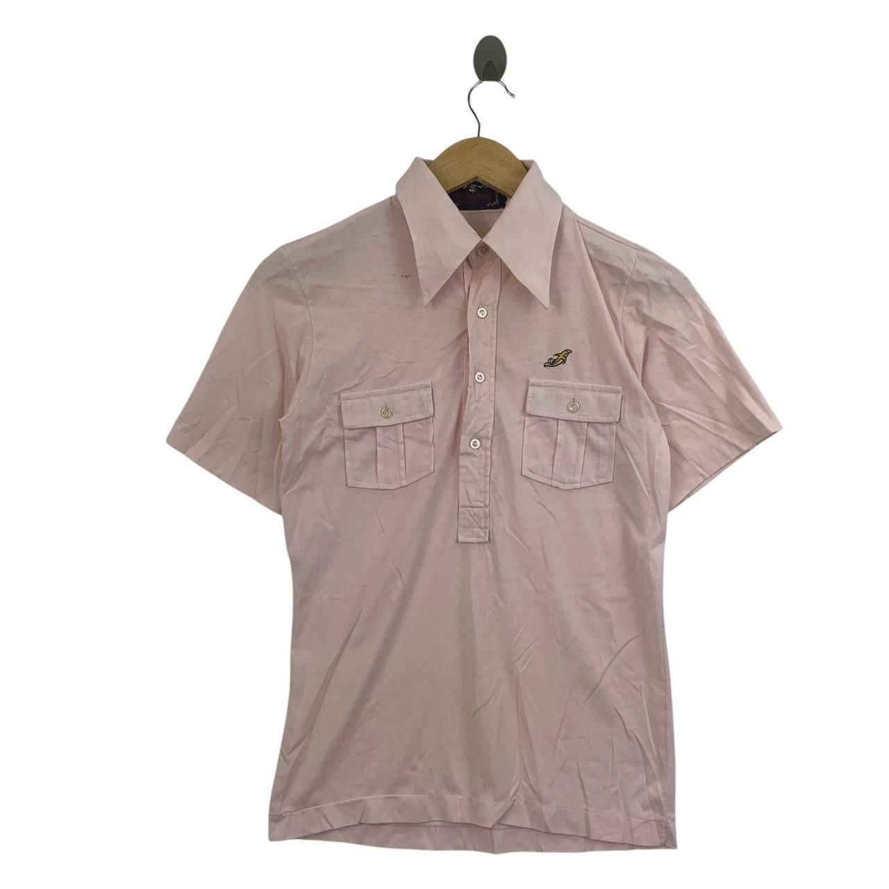 Vintage Vintage 70’ SHAKESPEARE COLUMBIA USA Polo Tee Shirt Size US M / EU 48-50 / 2 - 1 Thumbnail