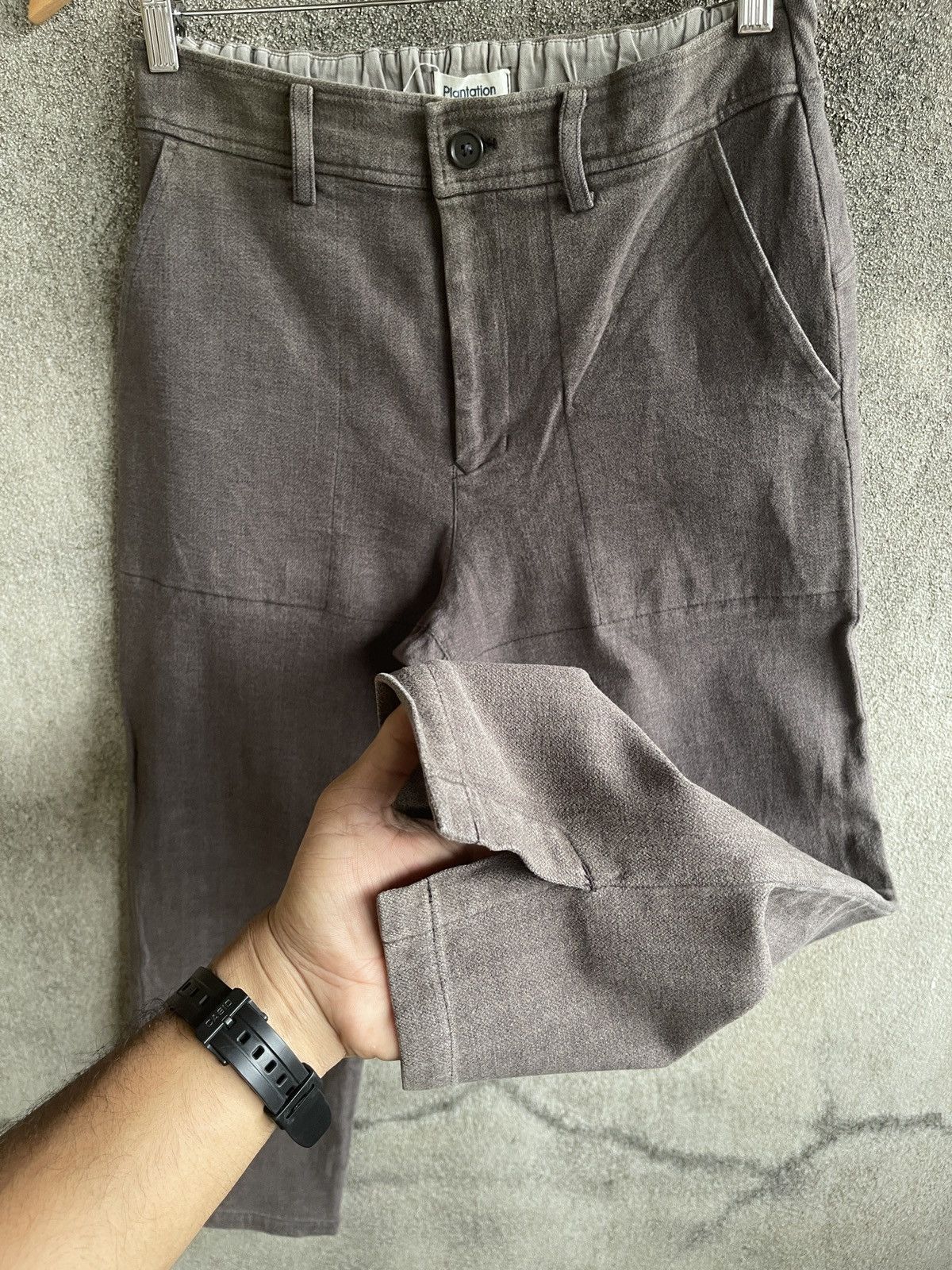 Pleats Please Issey Miyake Vintage 90s🔥Issey Miyake Plantation🔥Fatigue Baker Pants Size US 28 / EU 44 - 7 Thumbnail