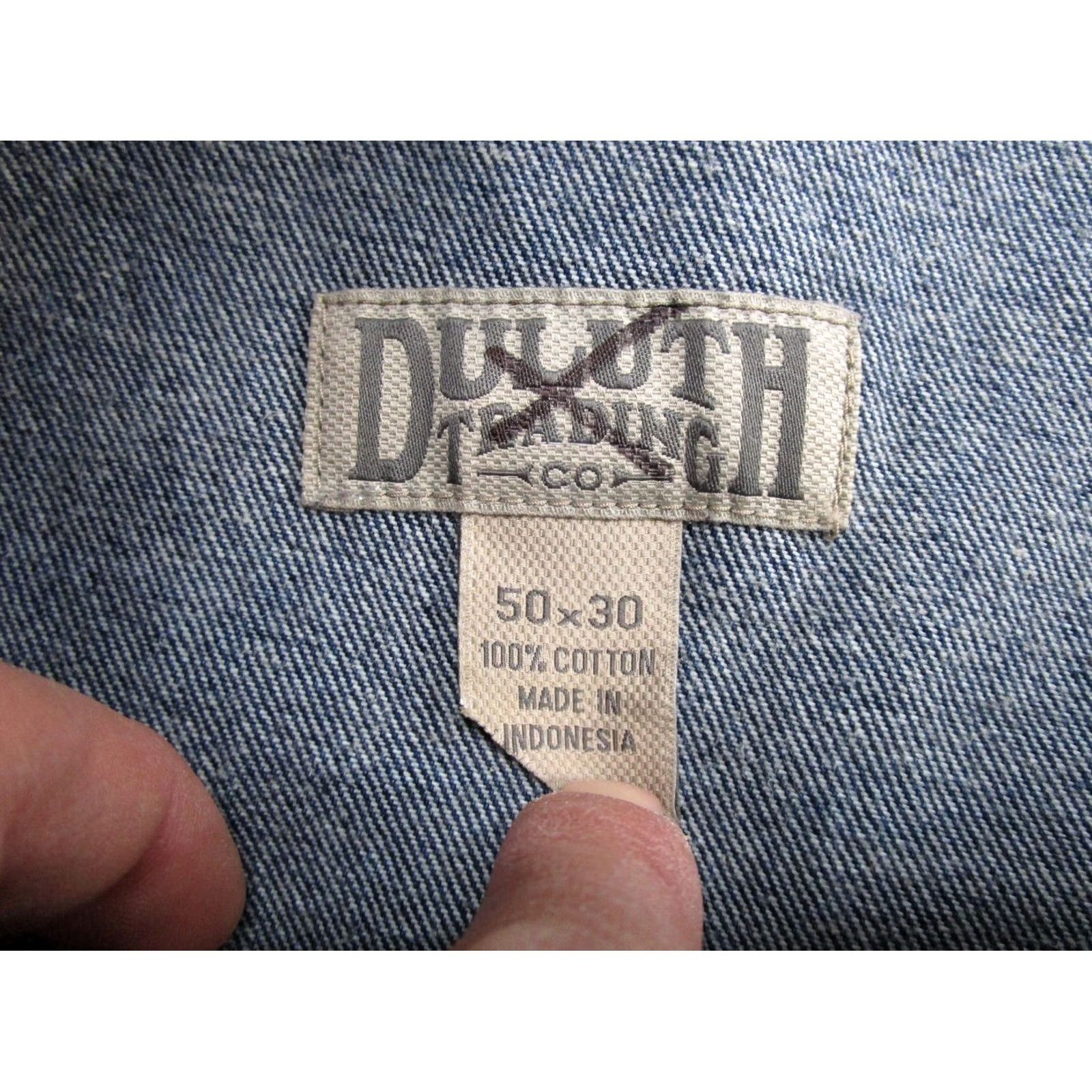 CO Duluth Men Jeans Ballroom 50x30 Relaxed Denim Blue NWT USA 5-Pocket Modern Straight Jeans Mens Size US 34 / EU 50 - 6 Thumbnail