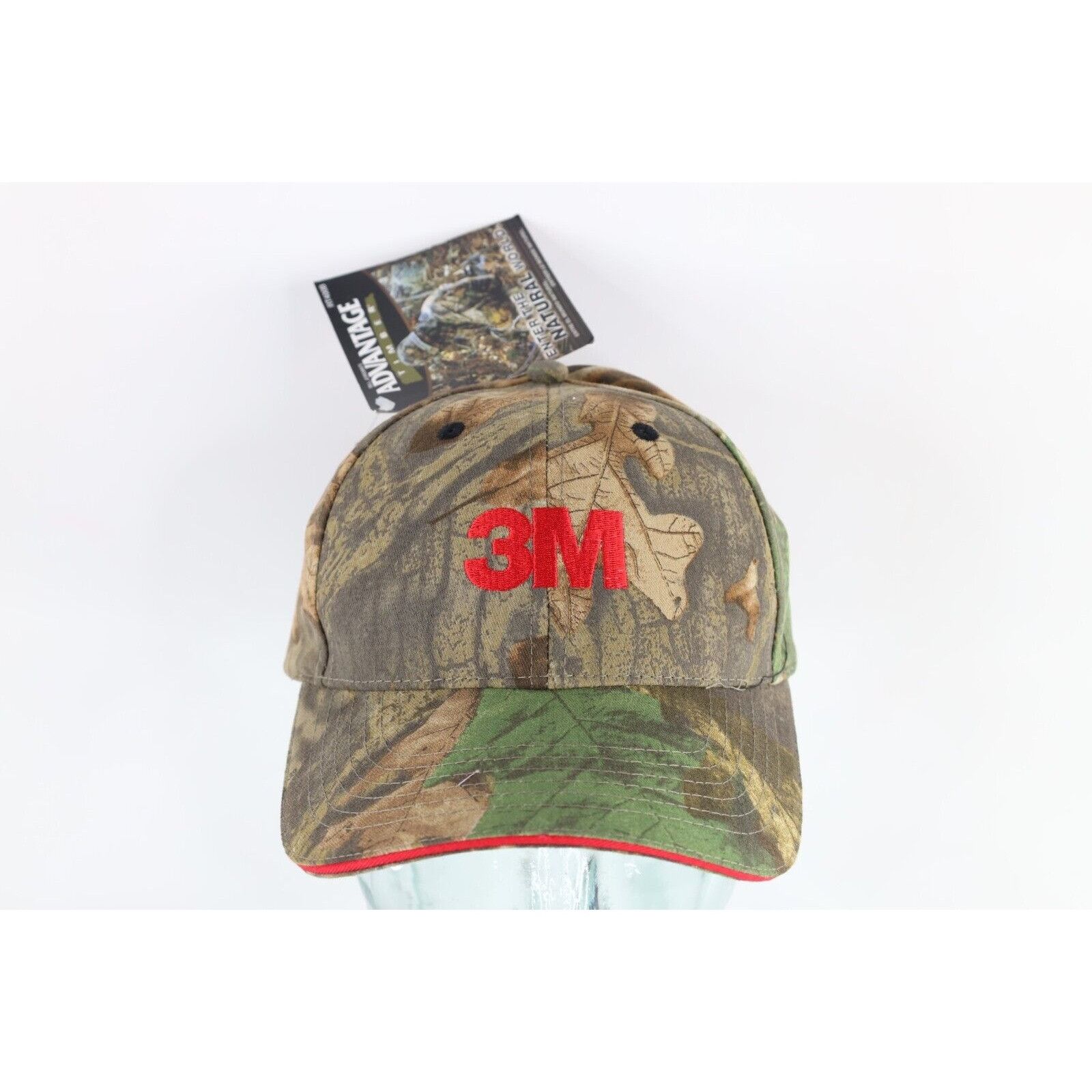 Vintage Deadstock Vintage 3M Advantage Timber Camouflage Hat Size ONE SIZE - 1 Thumbnail