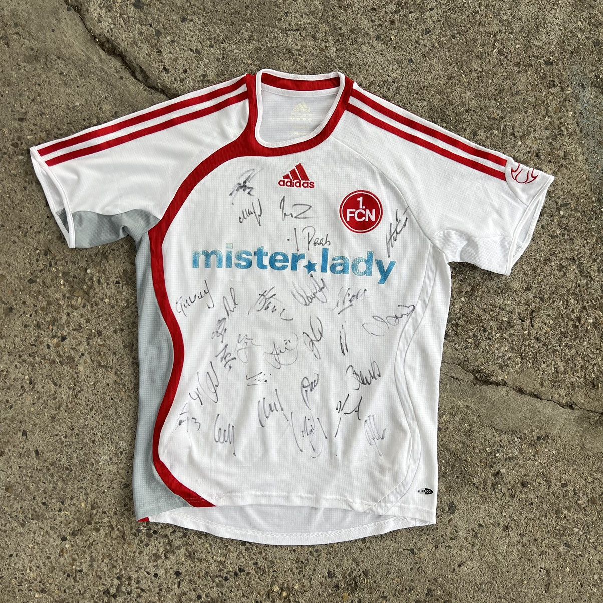 Adidas × Vintage Adidas Fc Nürnberg 2008 Home Jersey T-Shirt Vintage Size US M / EU 48-50 / 2 - 1 Thumbnail