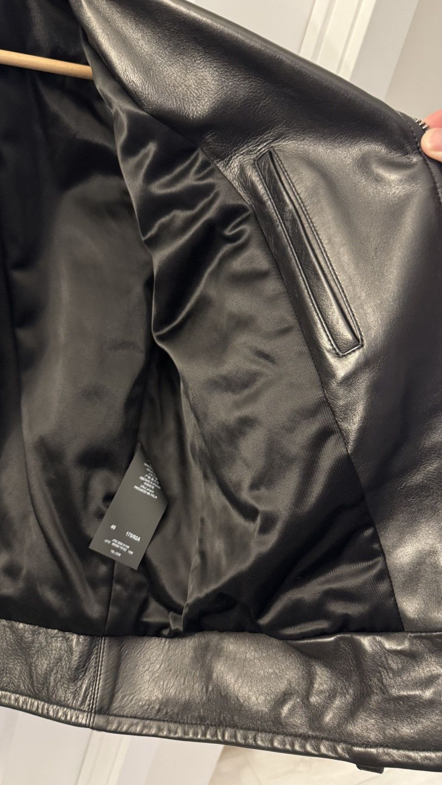 Saint Laurent Paris Saint Laurent L01 Classic Black Leather Biker Jacket Size US S / EU 44-46 / 1 - 7 Thumbnail