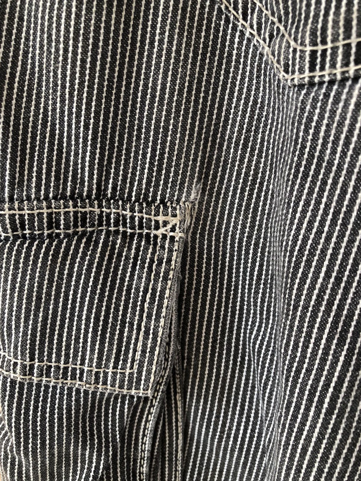 Japanese Brand × Vintage Vintage DOGMAN Small Stripe Cargo Pant Size US 35 - 20 Thumbnail