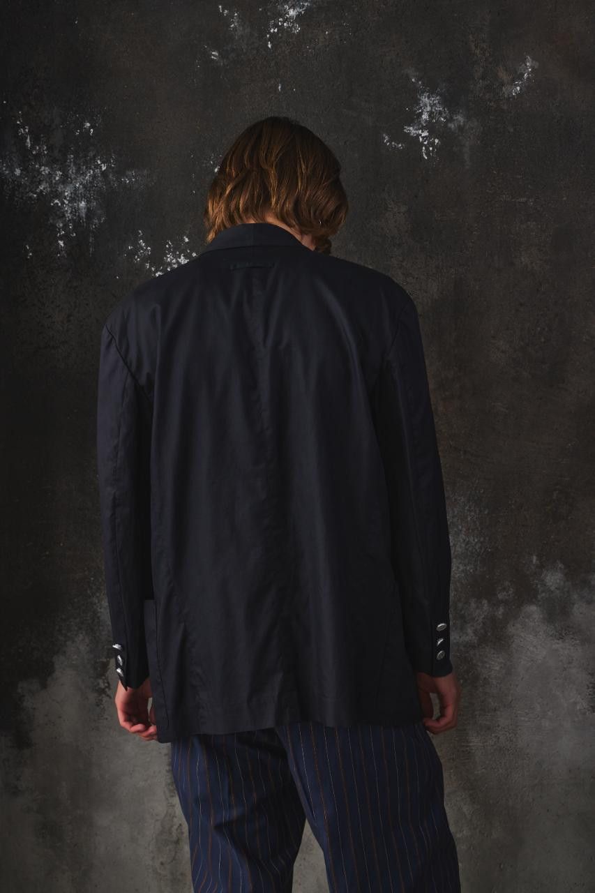 Jean Paul Gaultier 2000s Jean Paul Gaultier Embroidered Tailored Silk Jacket Size US M / EU 48-50 / 2 - 3 Thumbnail
