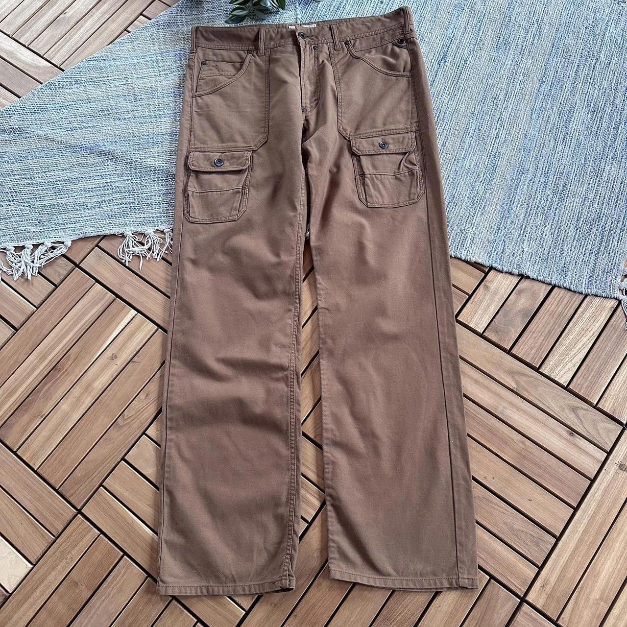 Avirex Vintage Y2K AVIREX Baggy Cargo Work Pants Size US 33 - 1 Thumbnail