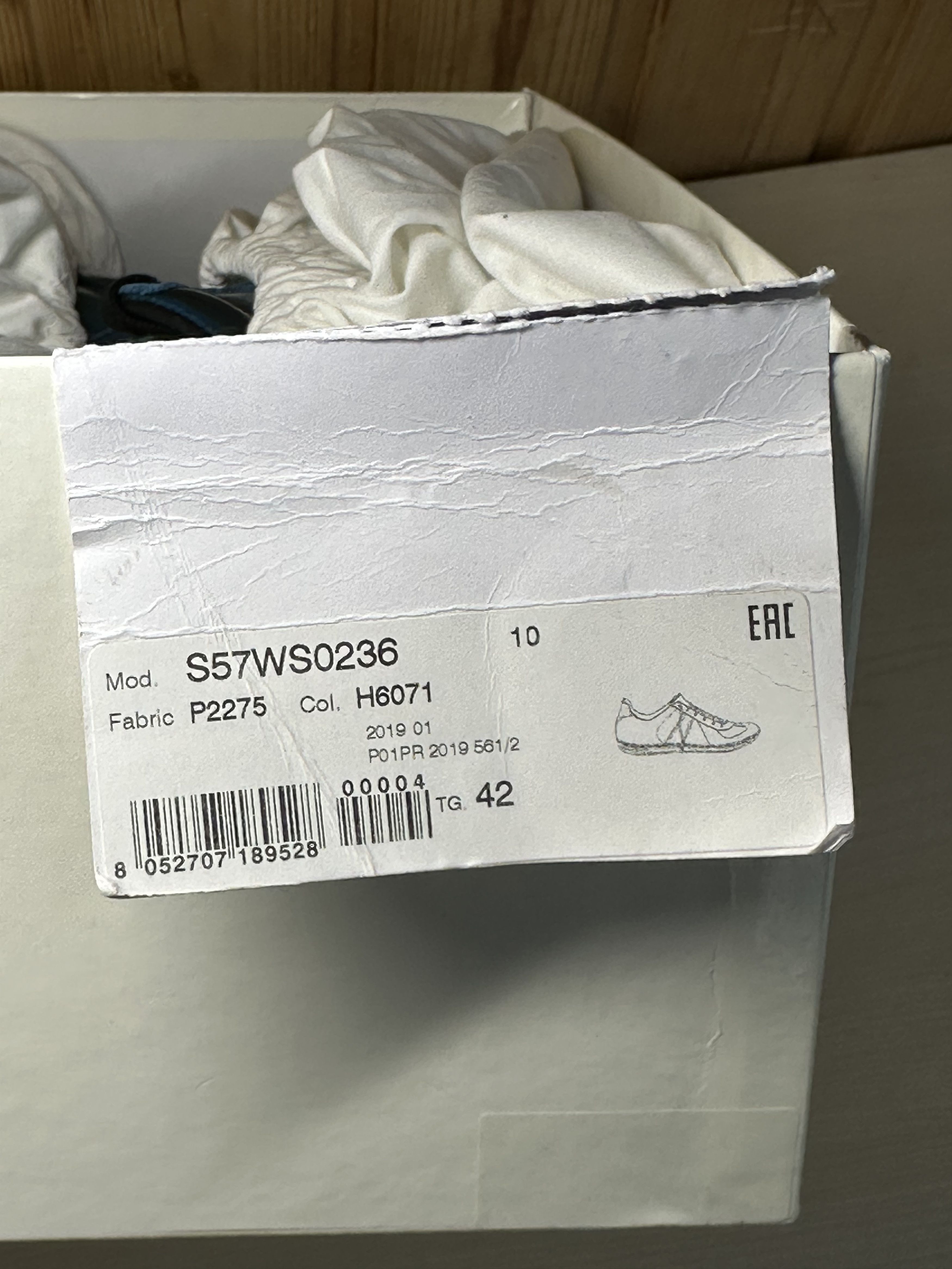Maison Margiela Maison Margiela Gats Blue Iridescent Size US 9 / EU 42 - 12 Thumbnail