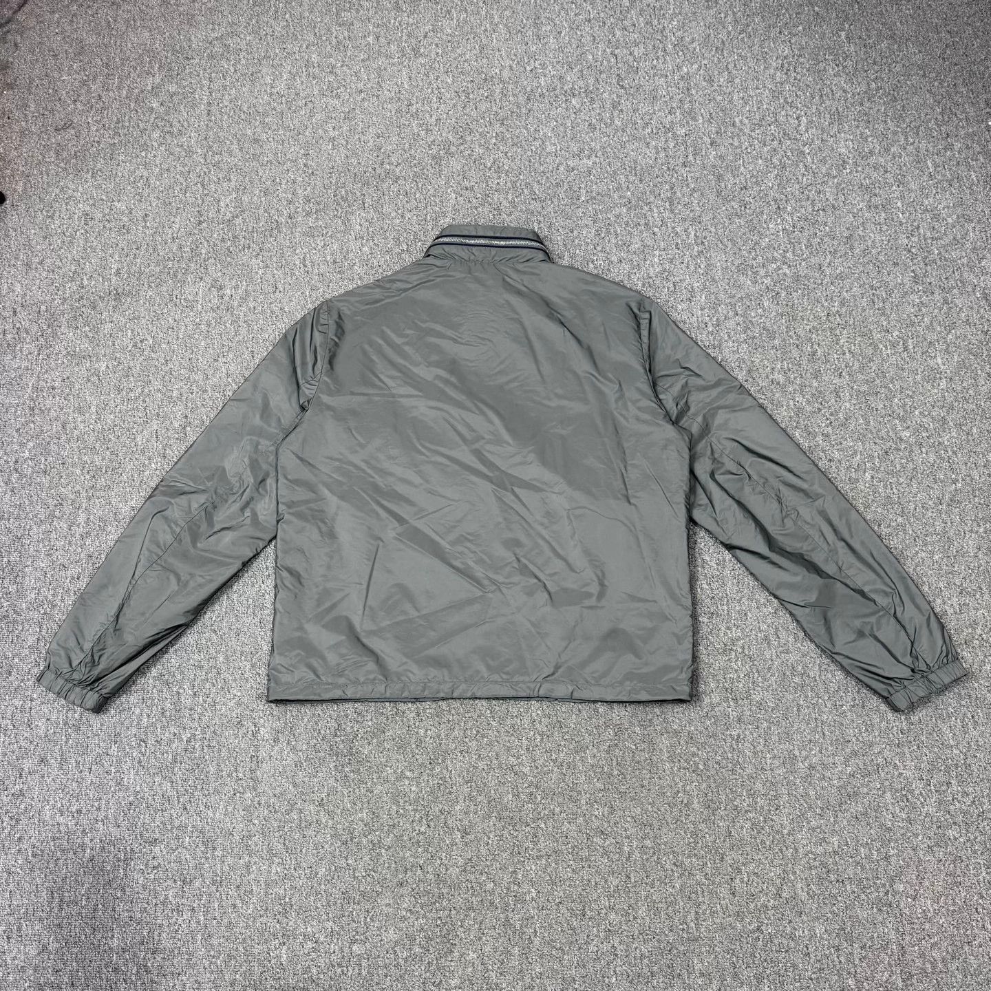 Prada Prada Gray Zipper-Hooded Jacket 54 99 New Size US L / EU 52-54 / 3 - 2 Thumbnail