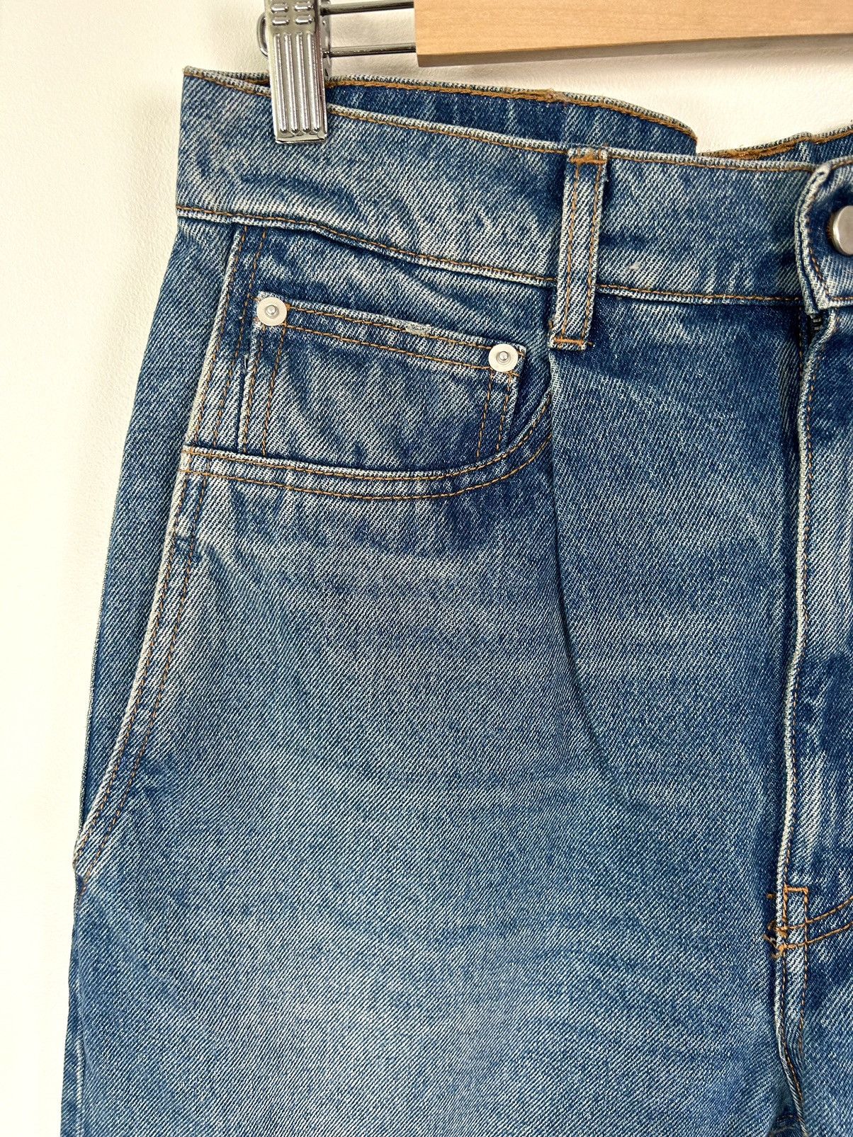 Hed Mayner HED MAYNER SS24 STRAIGHT LEG BLUE JEANS Size US 30 / EU 46 - 4 Thumbnail