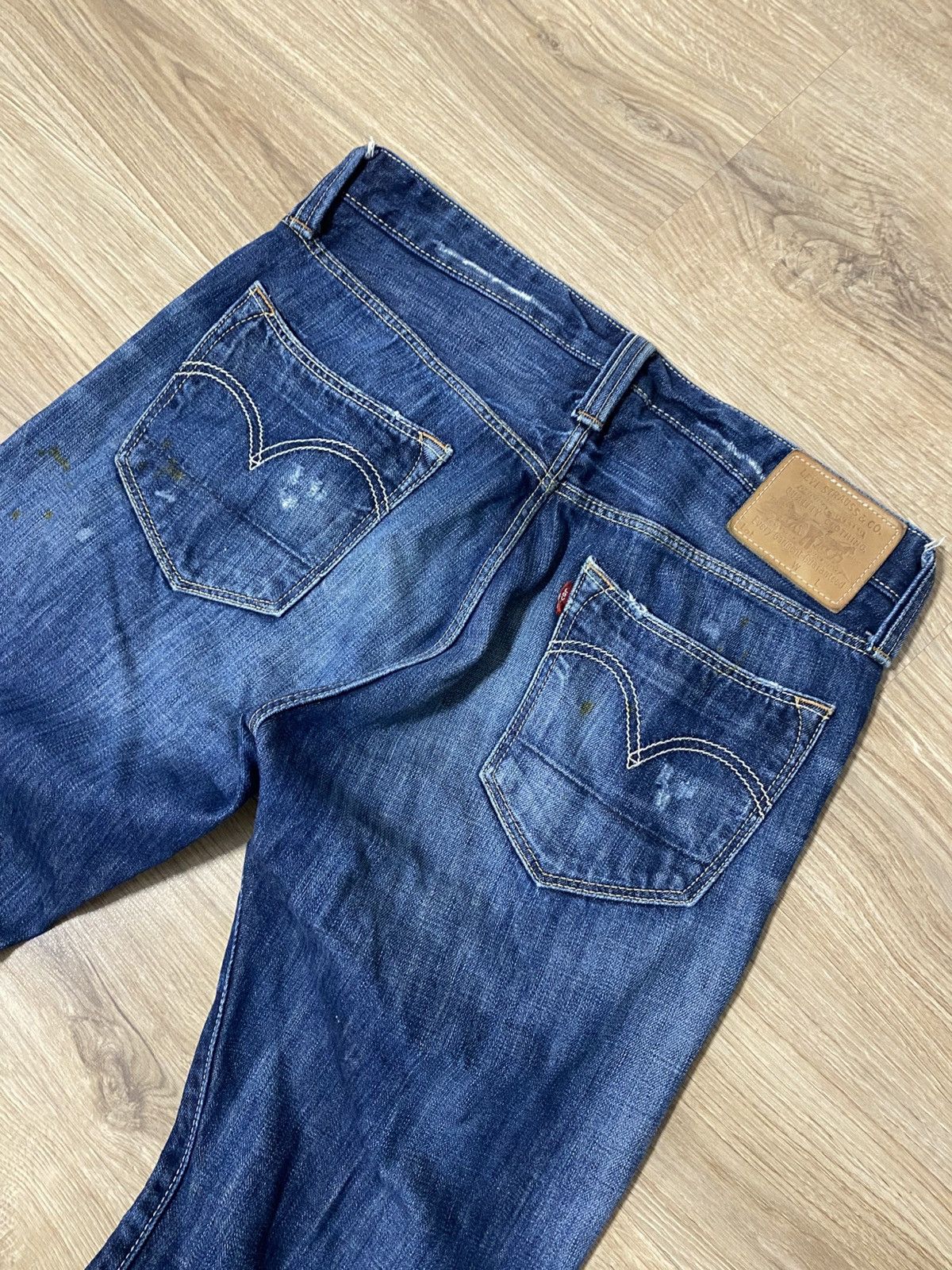 Levi's Levi’s Asian Tag 505 Slim Straight Distressed denim Jeans 34 Size US 34 / EU 50 - 14 Thumbnail