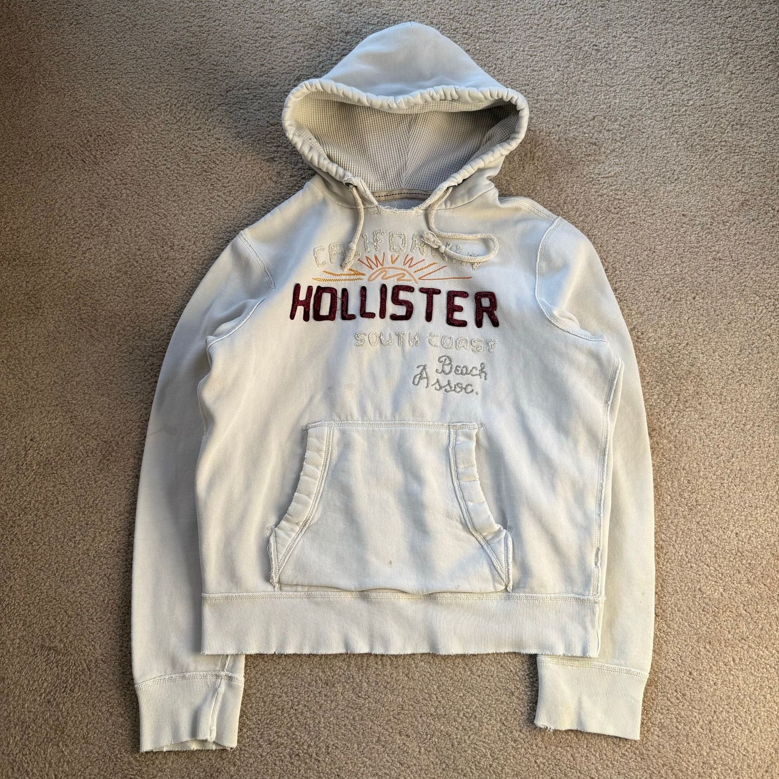 Hollister Y2K 2000s Hollister hoodie Sz XL Size US XL / EU 56 / 4 - 1 Thumbnail