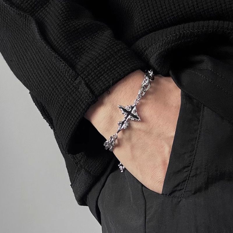 Jewelry Punk Bracelet Y2K Punk Chain Gotch Bracelets Chains Size ONE SIZE - 1 Thumbnail