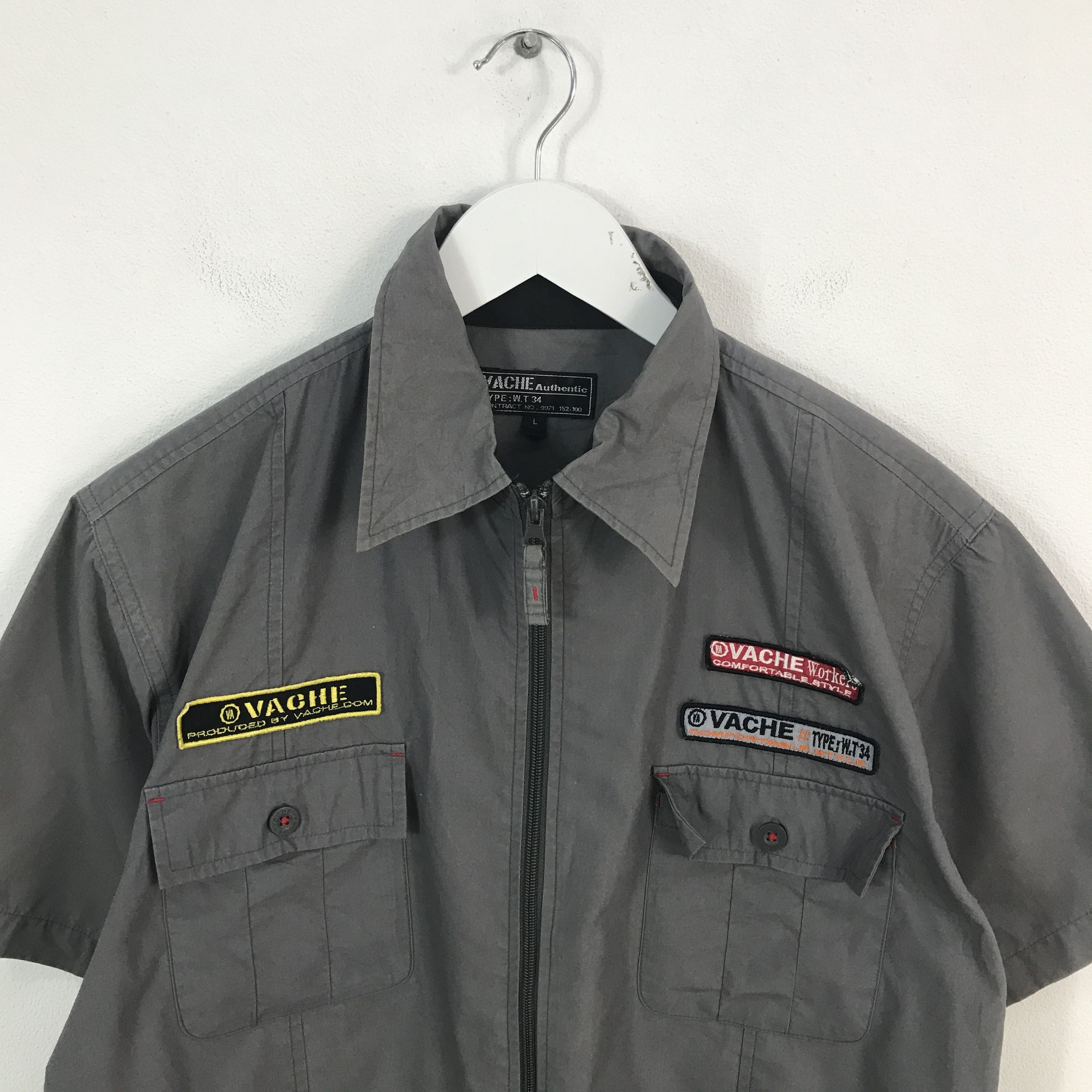 Japanese Brand Rare Vache worker jacket Size US M / EU 48-50 / 2 - 2 Thumbnail