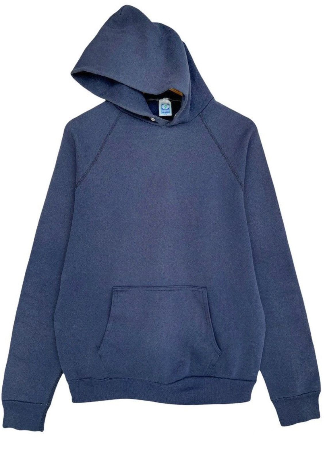 Vintage Vintage 90s Discuss Distressed Sunfaded Baggy Boxy Hoodie Size US M / EU 48-50 / 2 - 1 Thumbnail