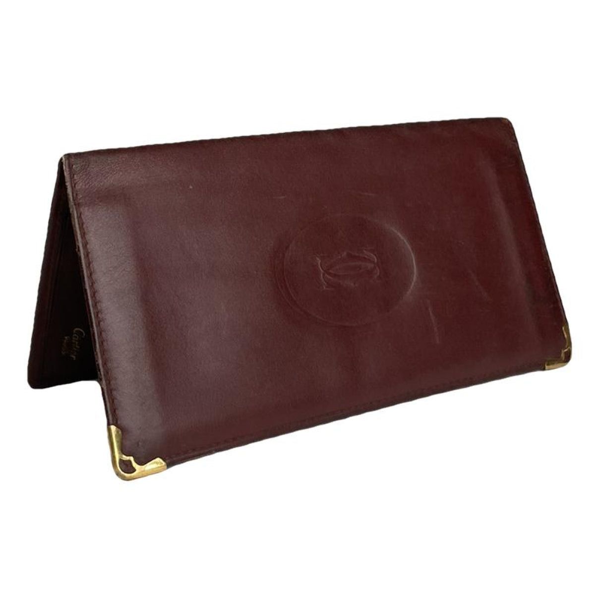 Cartier Burgundy Patent Leather Purse Size ONE SIZE - 1 Thumbnail