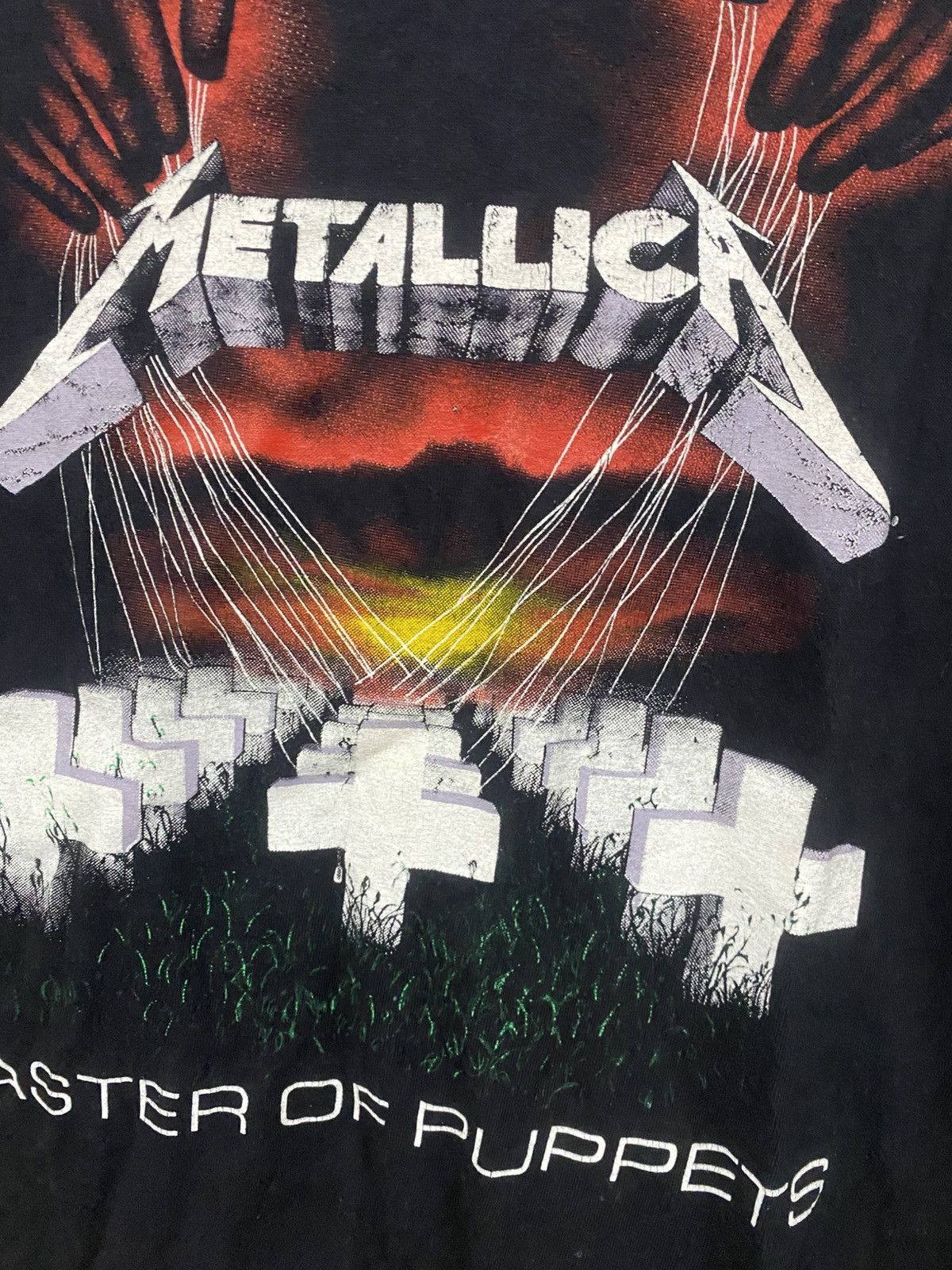 Band Tees Vintage metallica master of puppets Size US M / EU 48-50 / 2 - 3 Thumbnail
