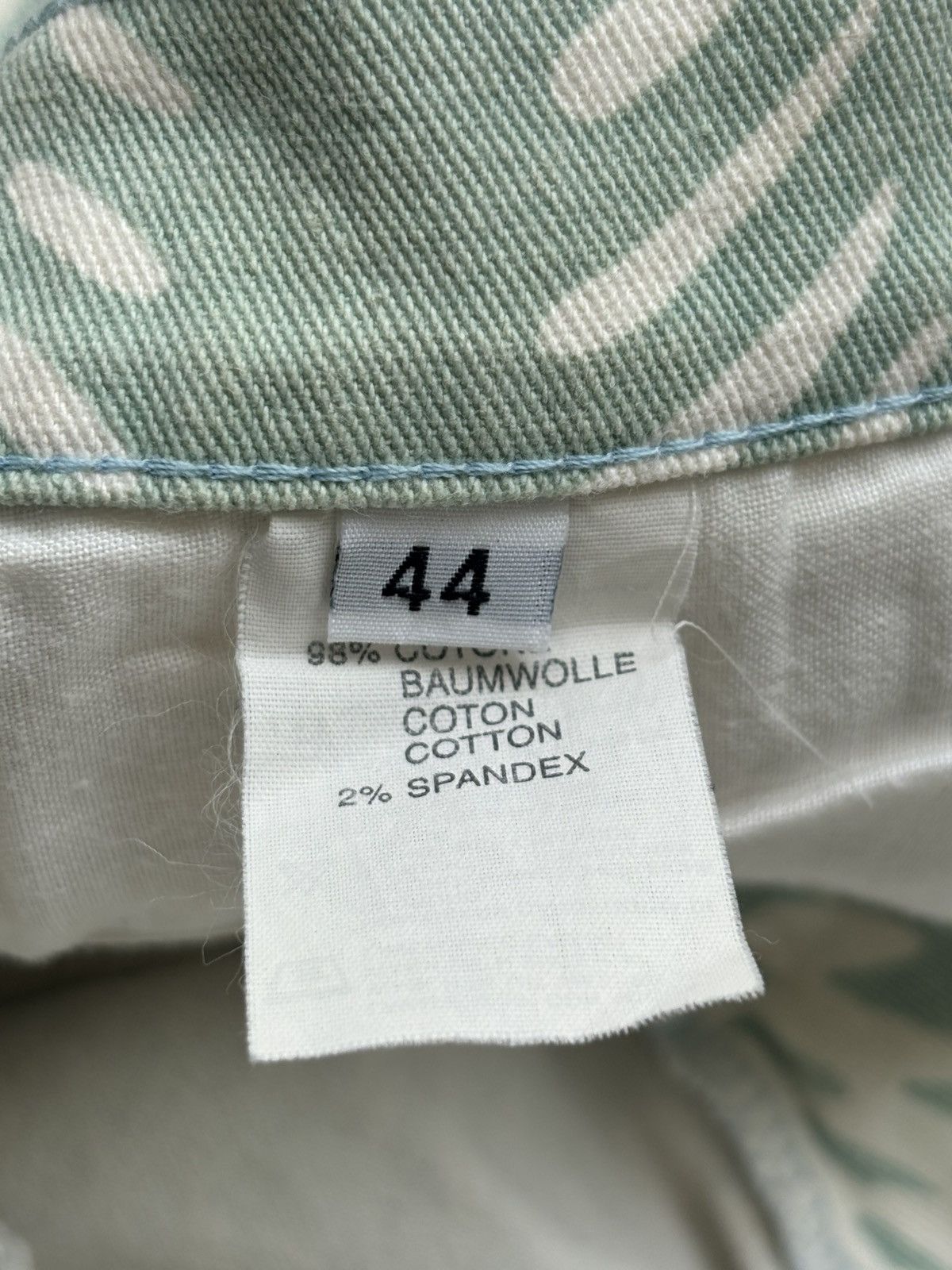 Alexander McQueen SS96 ‘The Hunger’ Optical Illusion Flare Pants Size 29" - 6 Thumbnail