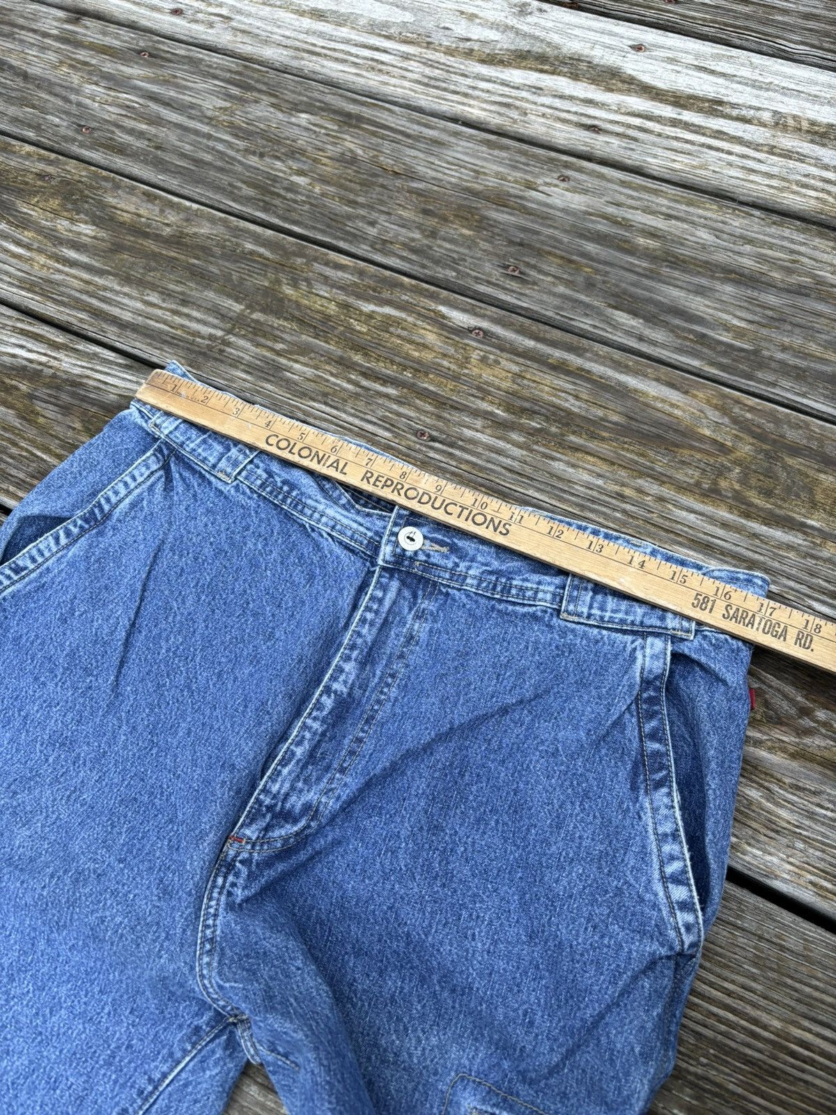 JNCO × Japanese Brand × Vintage Vintage A.P.C.O baggy cargo pants Y2K Size US 36 / EU 52 - 4 Thumbnail
