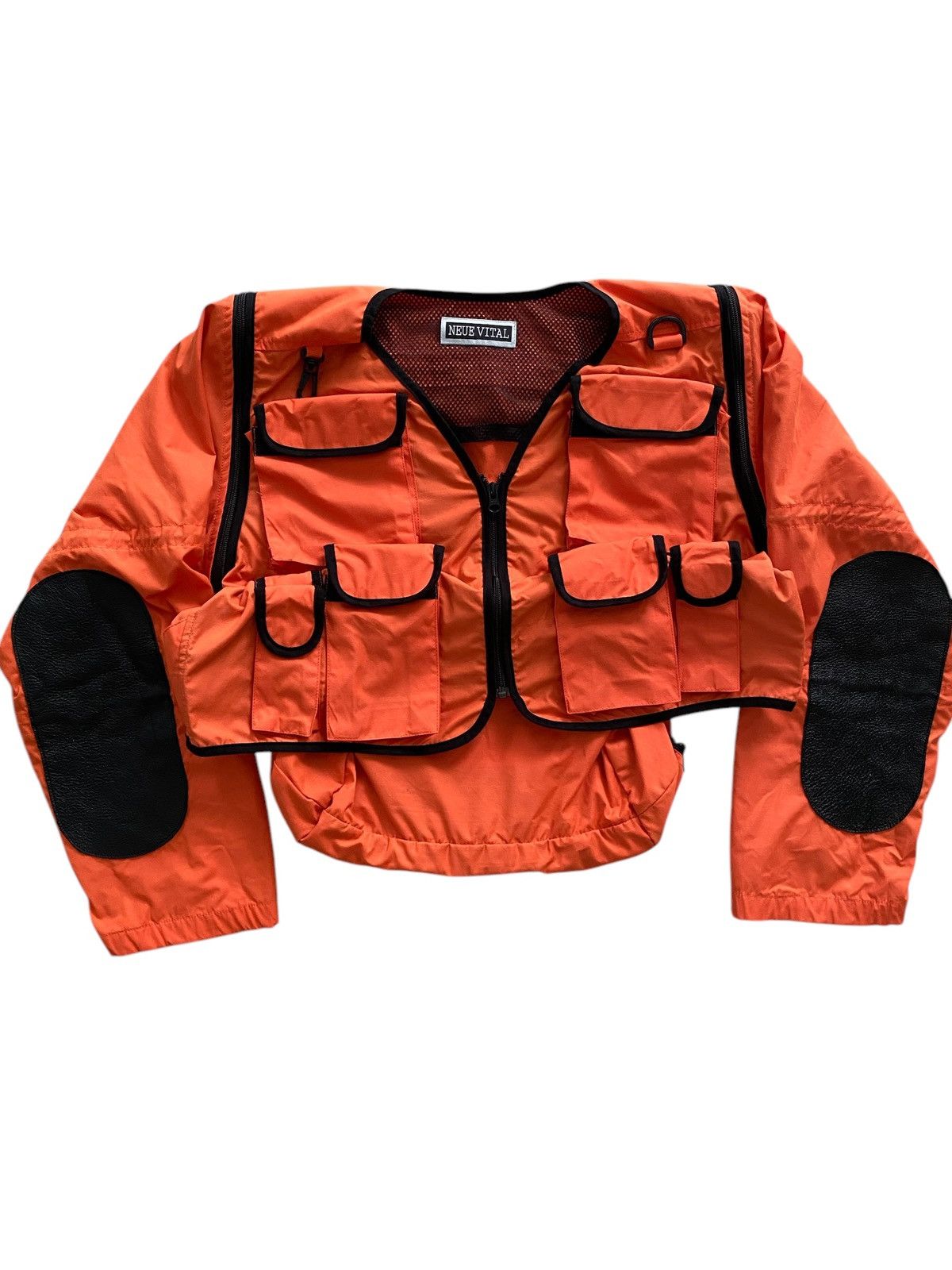 Hysteric Glamour × Issey Miyake × Japanese Brand NEUE VITAL jacket Parachute 6 pocket + backpack nice design Size US M / EU 48-50 / 2 - 11 Thumbnail
