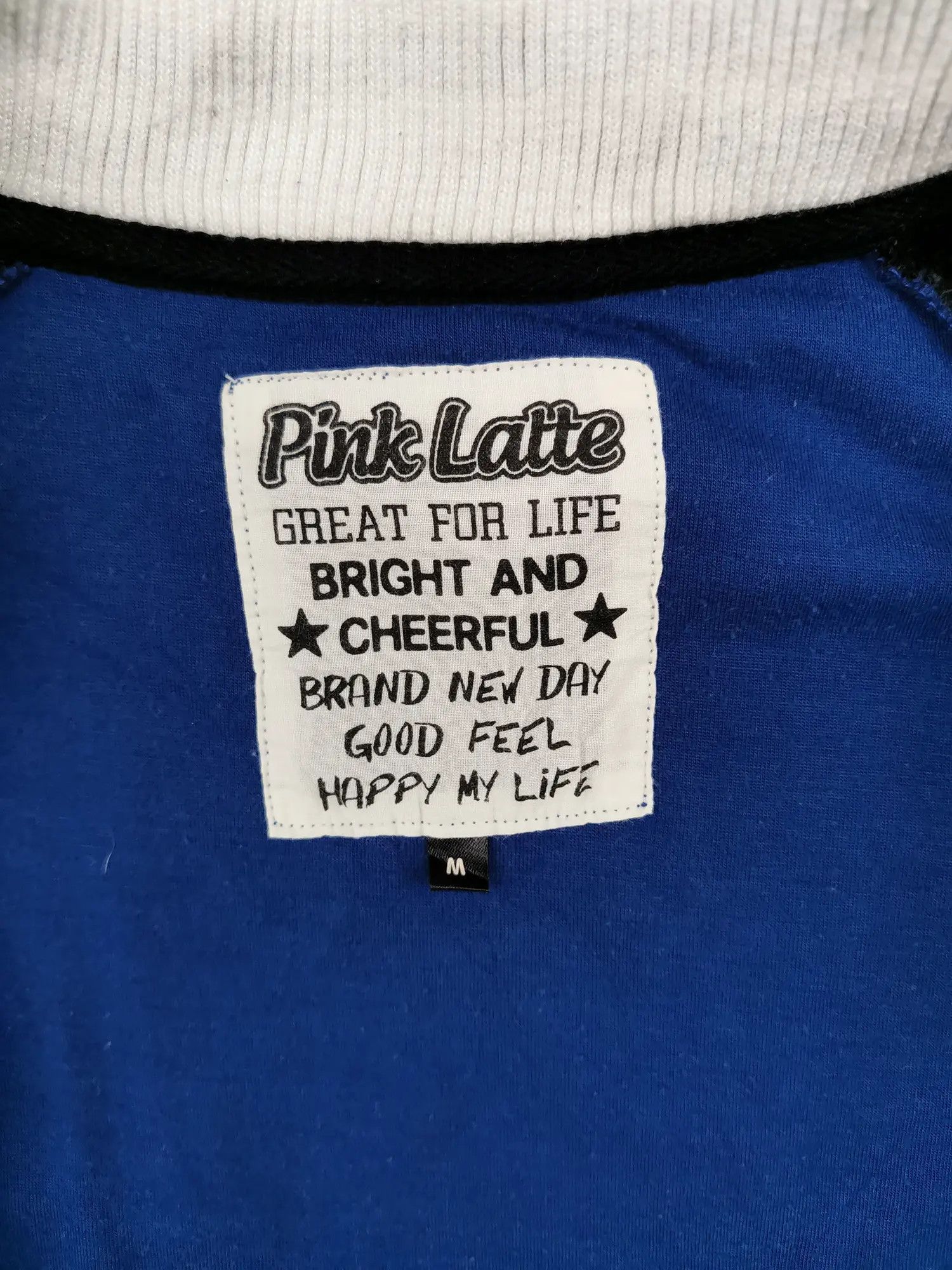 Japanese Brand × Pink Pink Latte Great for Life Beat Down Big Logo Sweater Size US M / EU 48-50 / 2 - 8 Thumbnail