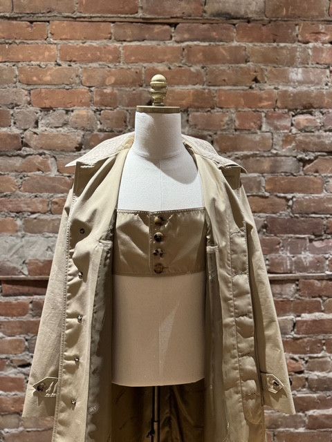 Burberry BURBERRY – Honey Single-Breasted Car Coat Size US M / EU 48-50 / 2 - 9 Thumbnail