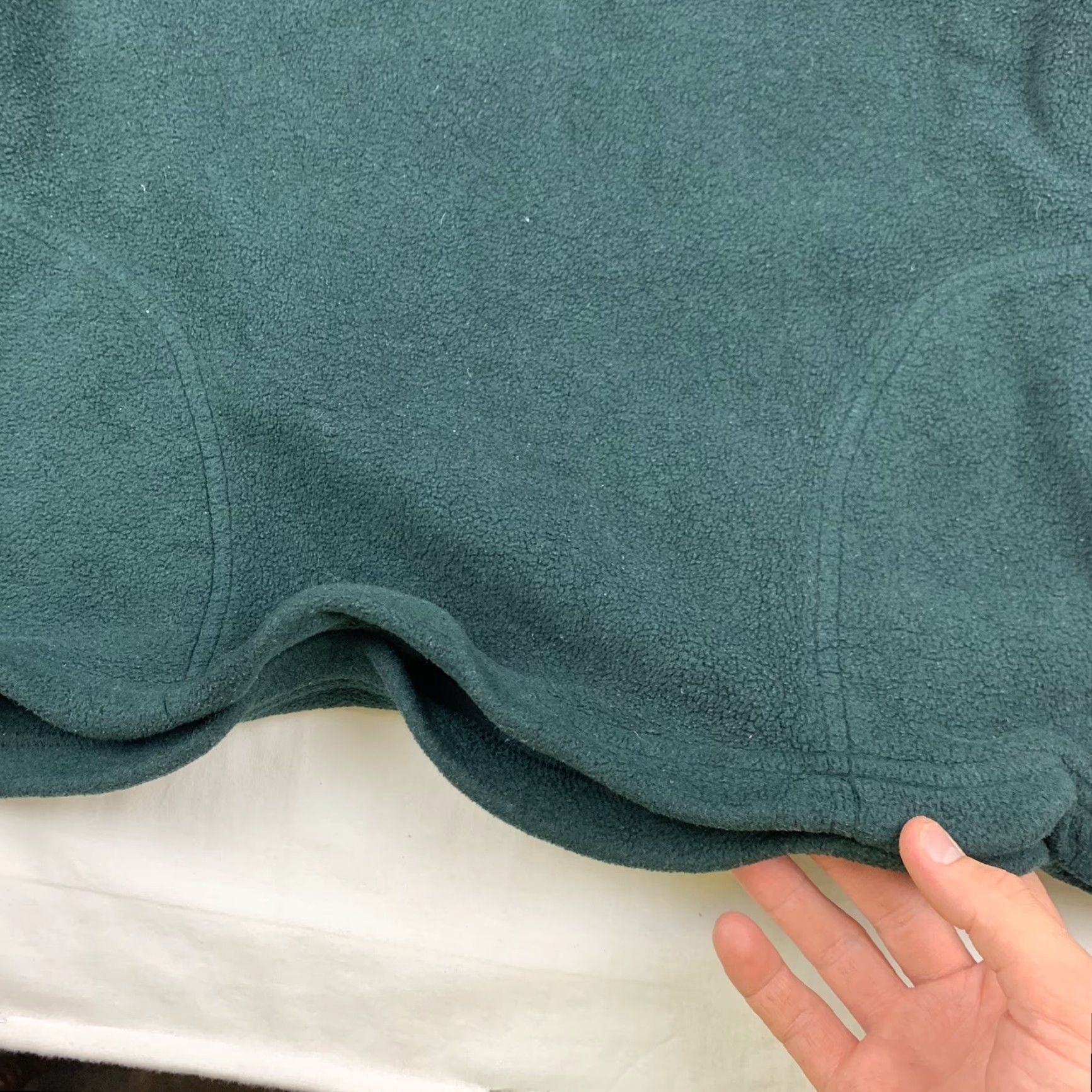 American Eagle Outfitters Vintage American Eagle Fleece Jacket Adult Medium Green Quarter Zip Pullover Y2K Size US M / EU 48-50 / 2 - 2 Thumbnail
