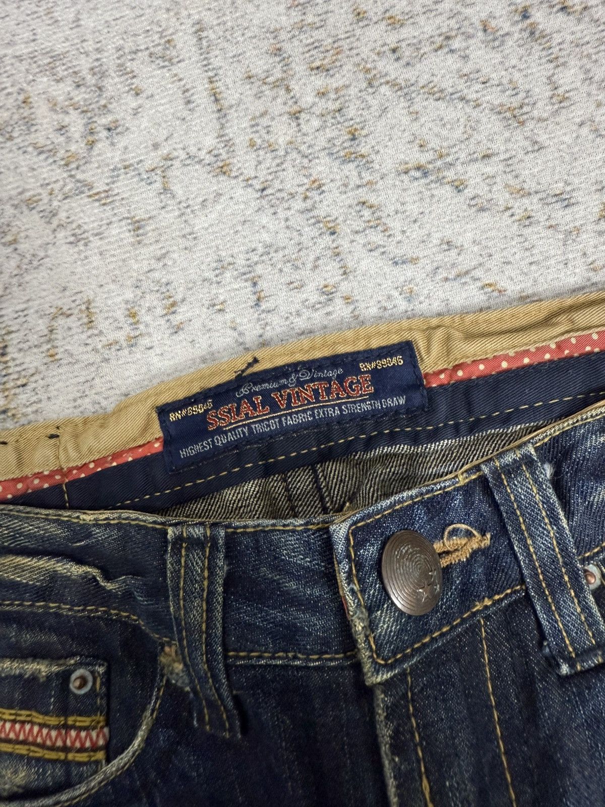 Tornado Mart Robortshous y2k style denim pants Size US 28 / EU 44 - 9 Thumbnail