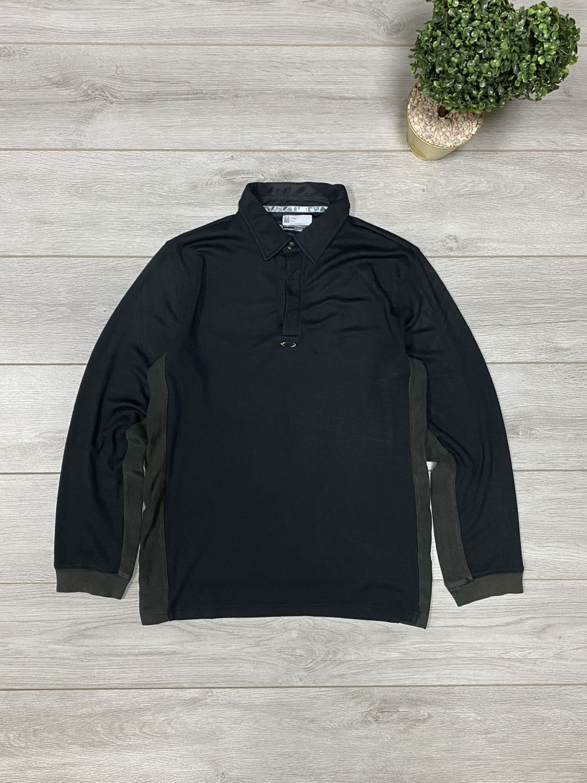 Oakley Oakley centr logo long sleeve coolmax knitted Size US L / EU 52-54 / 3 - 1 Thumbnail