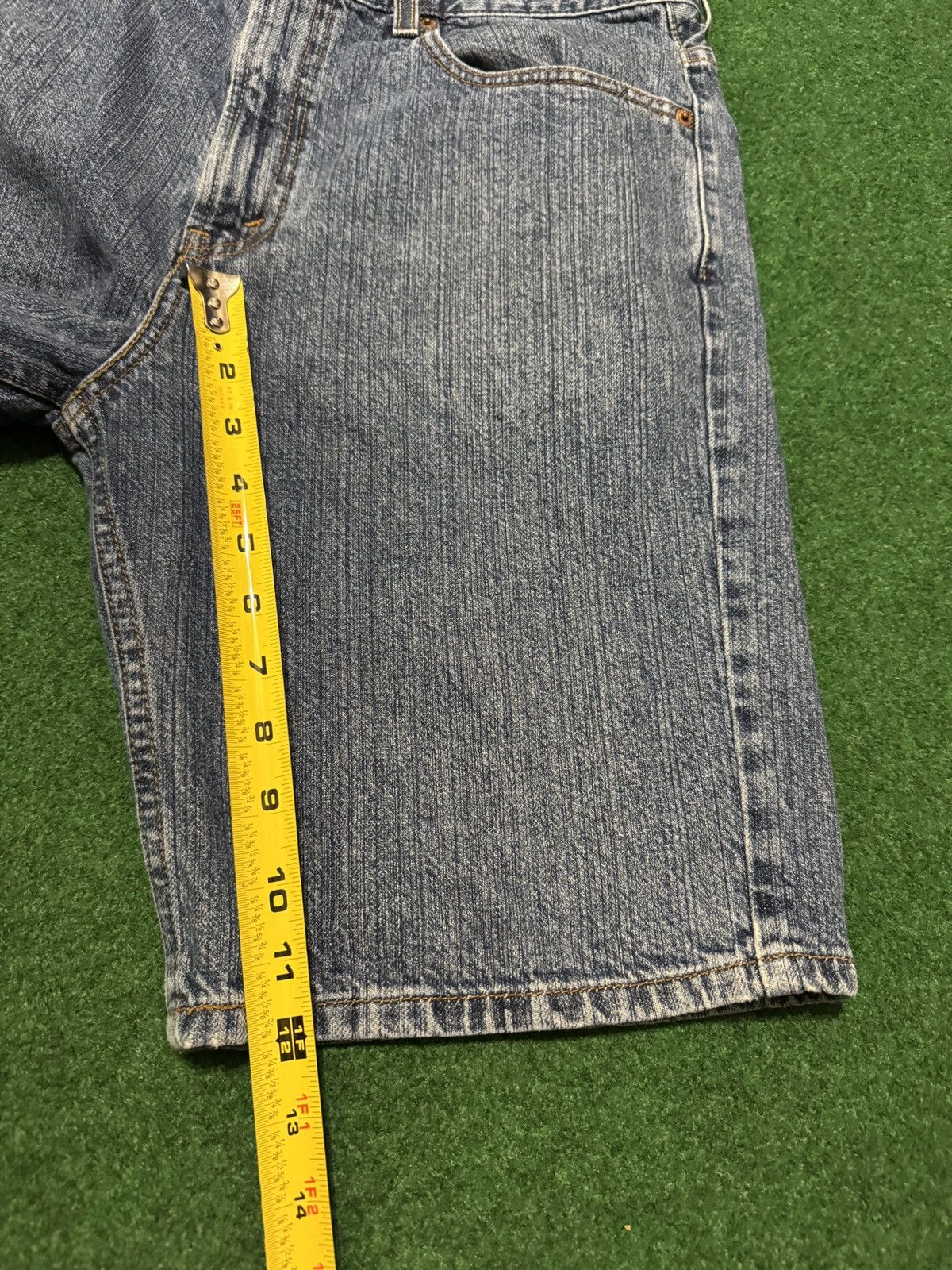 Levi's × Vintage Y2K Levi’s 505 Jorts 34 Skater Grunge Hip Hop Denim Shorts Size US 34 / EU 50 - 6 Thumbnail