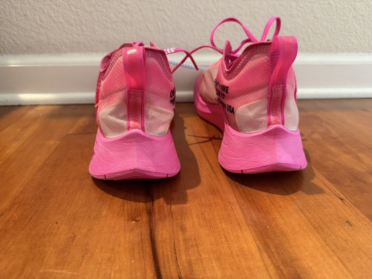 Nike × Off-White Men’s Nike Zoom Fly Tulip Pink Sz 13 Off-White Size US 13 / EU 46 - 10 Thumbnail