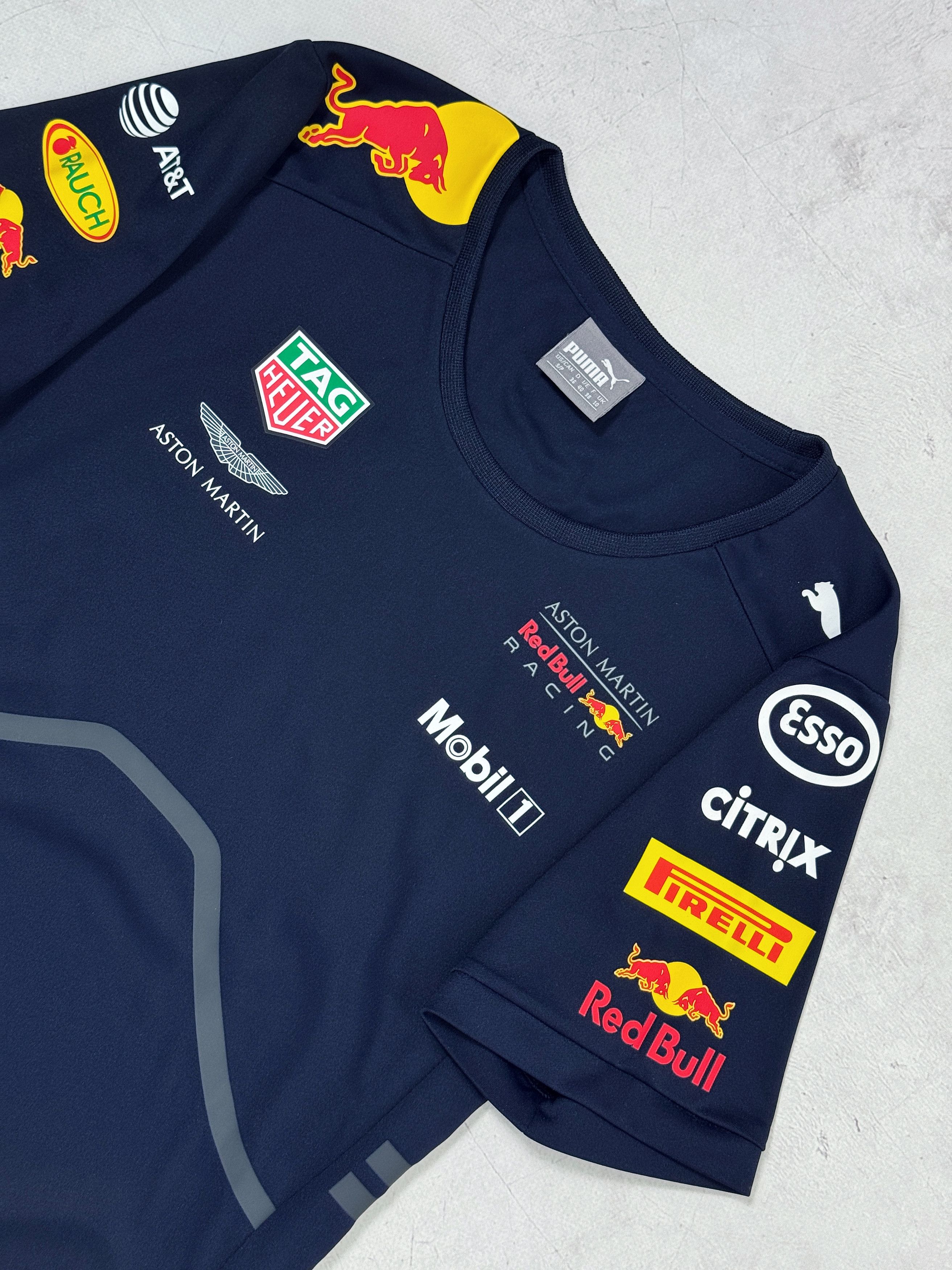 Puma × Red Bull Puma & Red Bull T-Shirt Aston Martin Racing F1 Esso Mobil1 Size S / US 4 / IT 40 - 13 Thumbnail