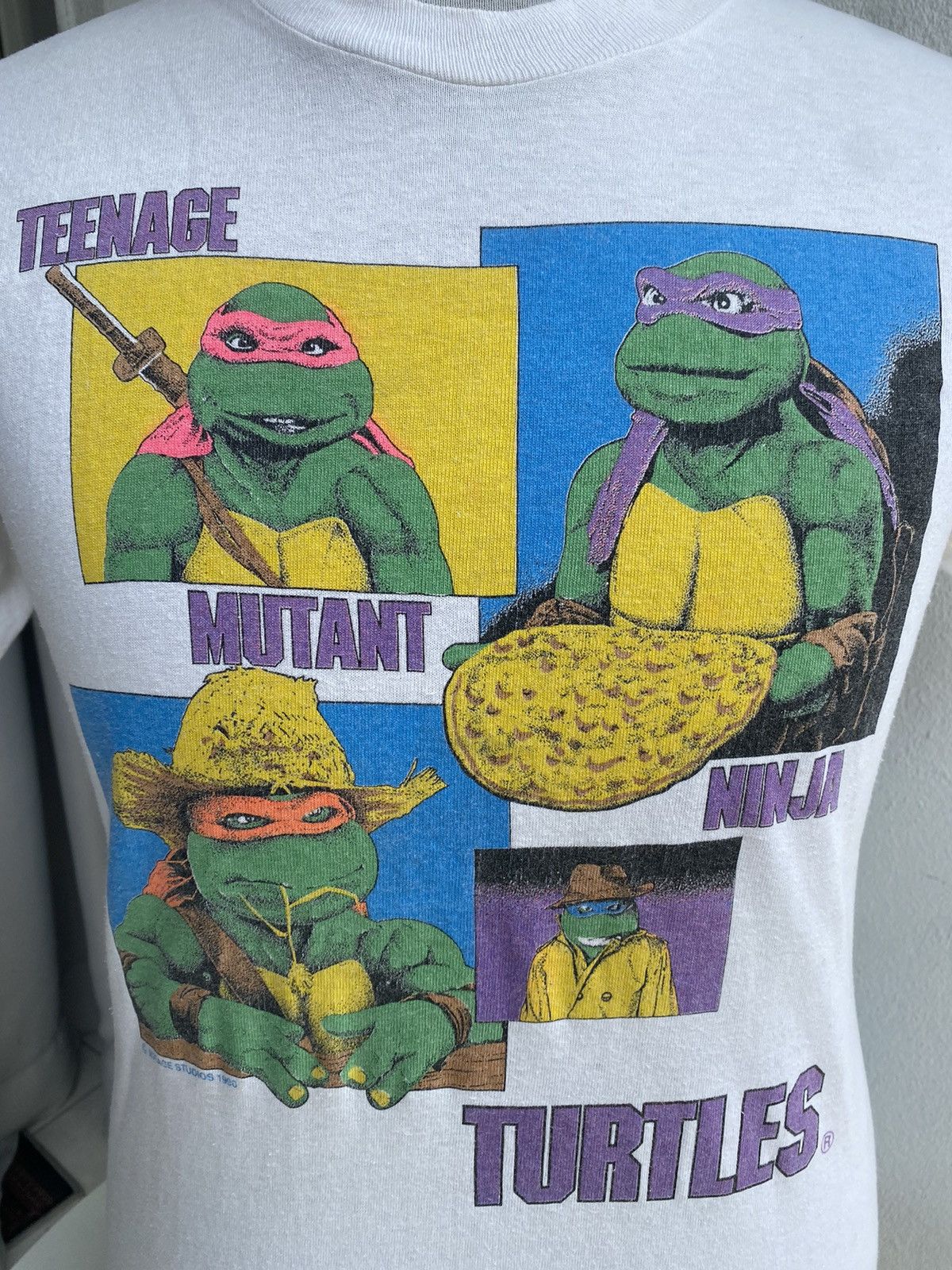 Cartoon Network Vintage Ninja Turtles 90s Size US S / EU 44-46 / 1 - 3 Thumbnail