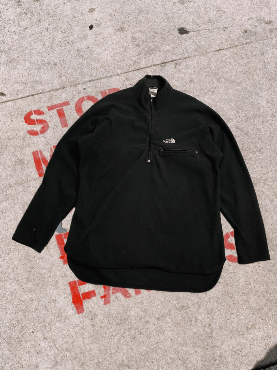 The North Face North Face Black 1/2 Zip Fleece Pullover Size US M / EU 48-50 / 2 - 1 Thumbnail