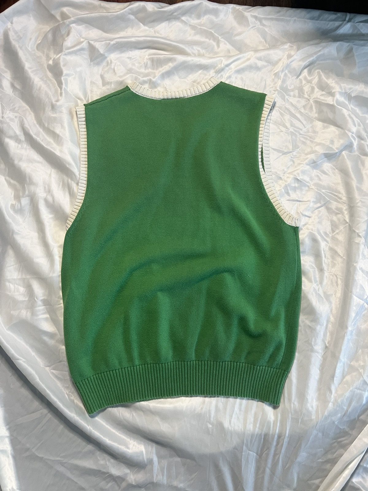 Playboy × Pleasures Pleasures x Playboy Sweater Vest Knit Green Size US L / EU 52-54 / 3 - 4 Thumbnail