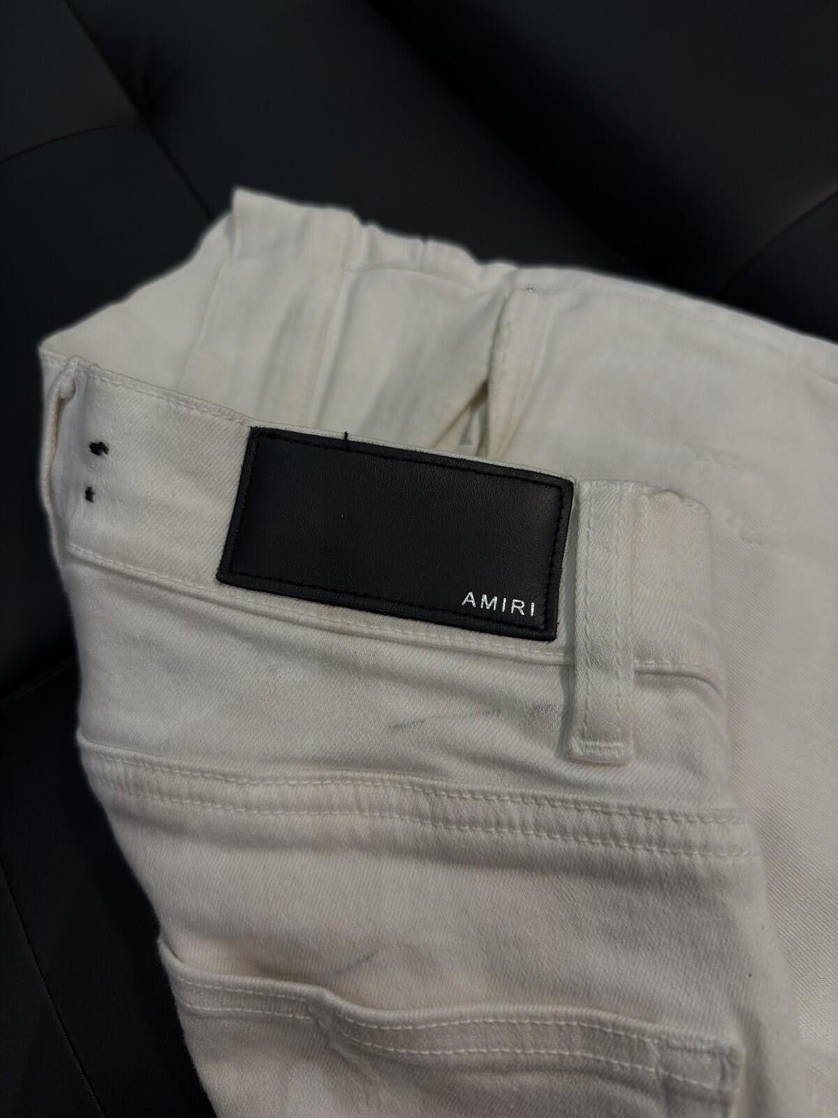Amiri Size 30 - Amiri White Pants Jeans 100% Authentic Size US 30 / EU 46 - 12 Thumbnail
