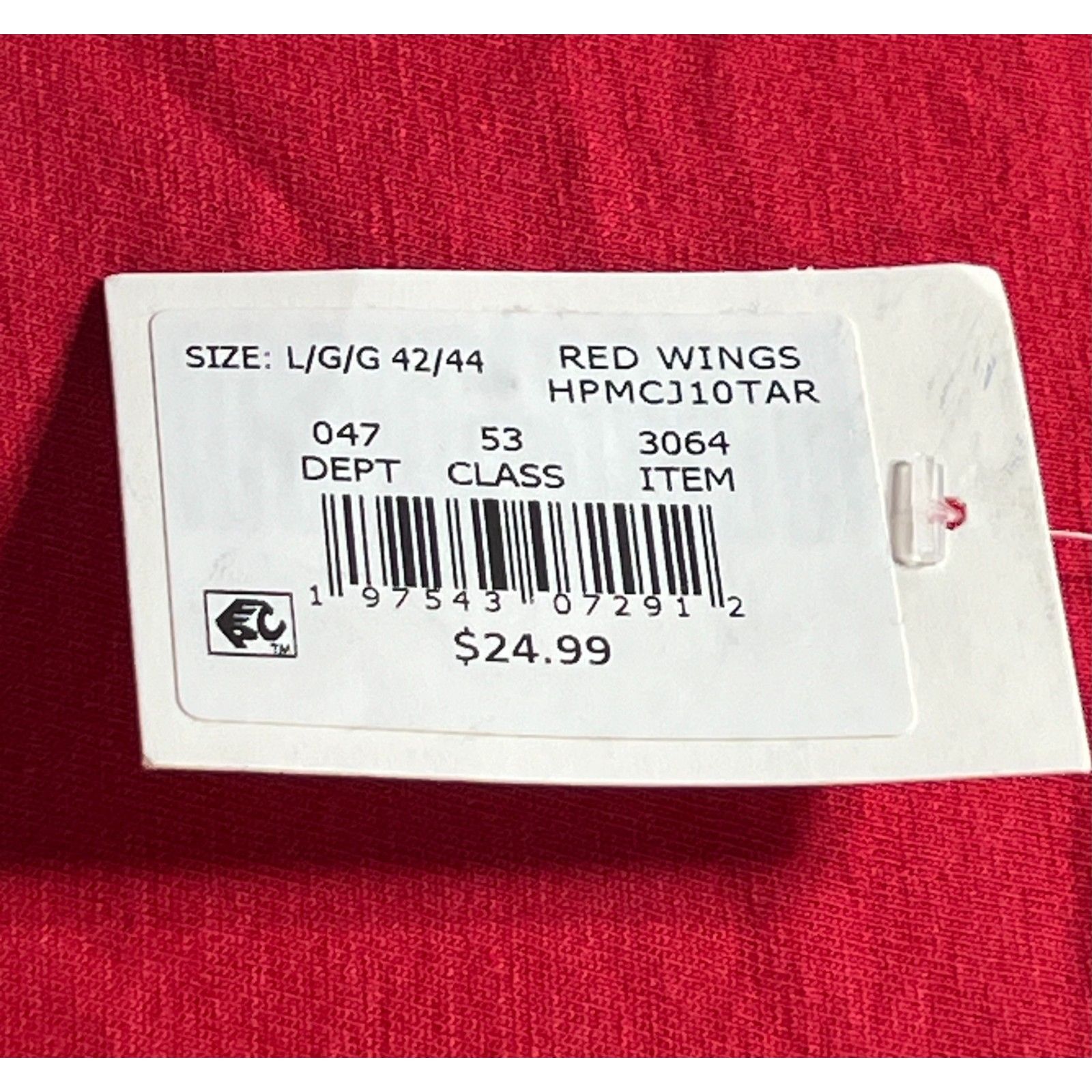 Other PROEDGE - Men's Detroit Red Wing T-Shirt - Red - Large (42/4 Size US L / EU 52-54 / 3 - 8 Thumbnail