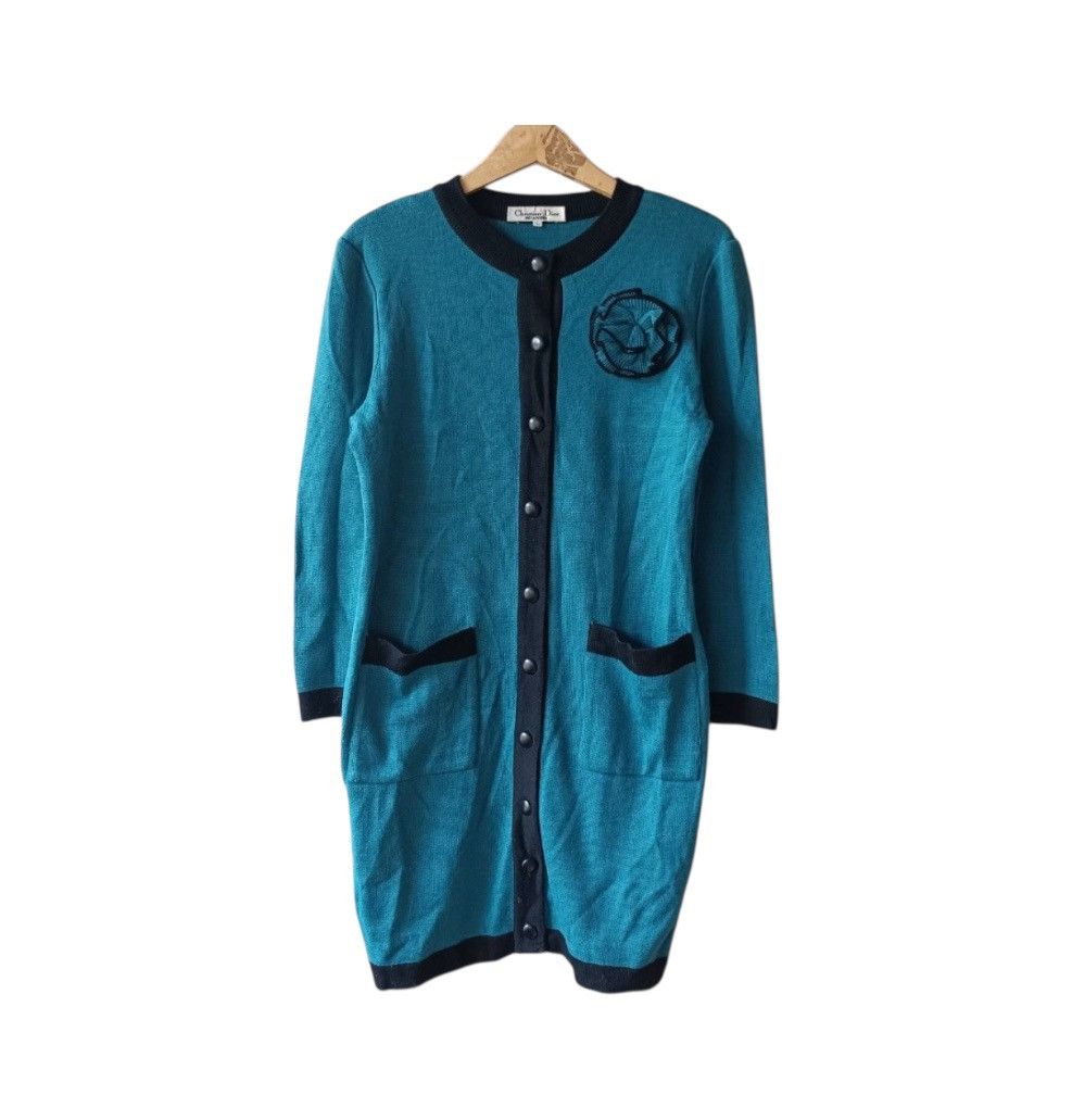 Christian Dior Monsieur Christian Dior Blue Blouse Size L / US 10 / IT 46 - 1 Thumbnail