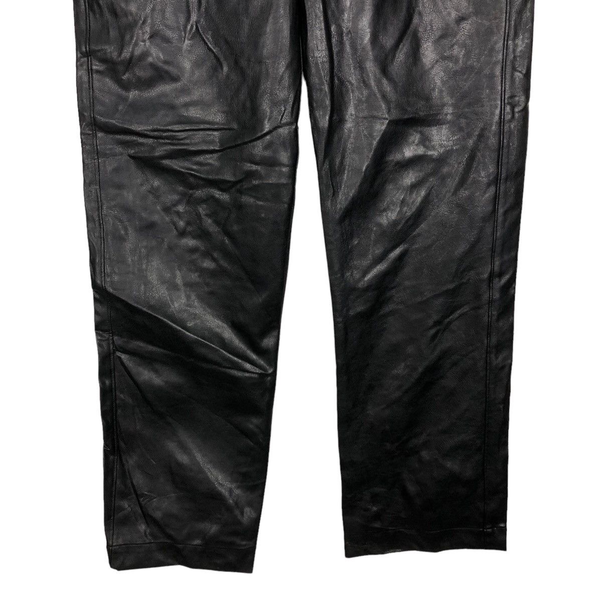 Genuine Leather 🔥90’s Vintage Genuine Leather Pants Fellow Issey Miyake Size US 28 / EU 44 - 4 Thumbnail