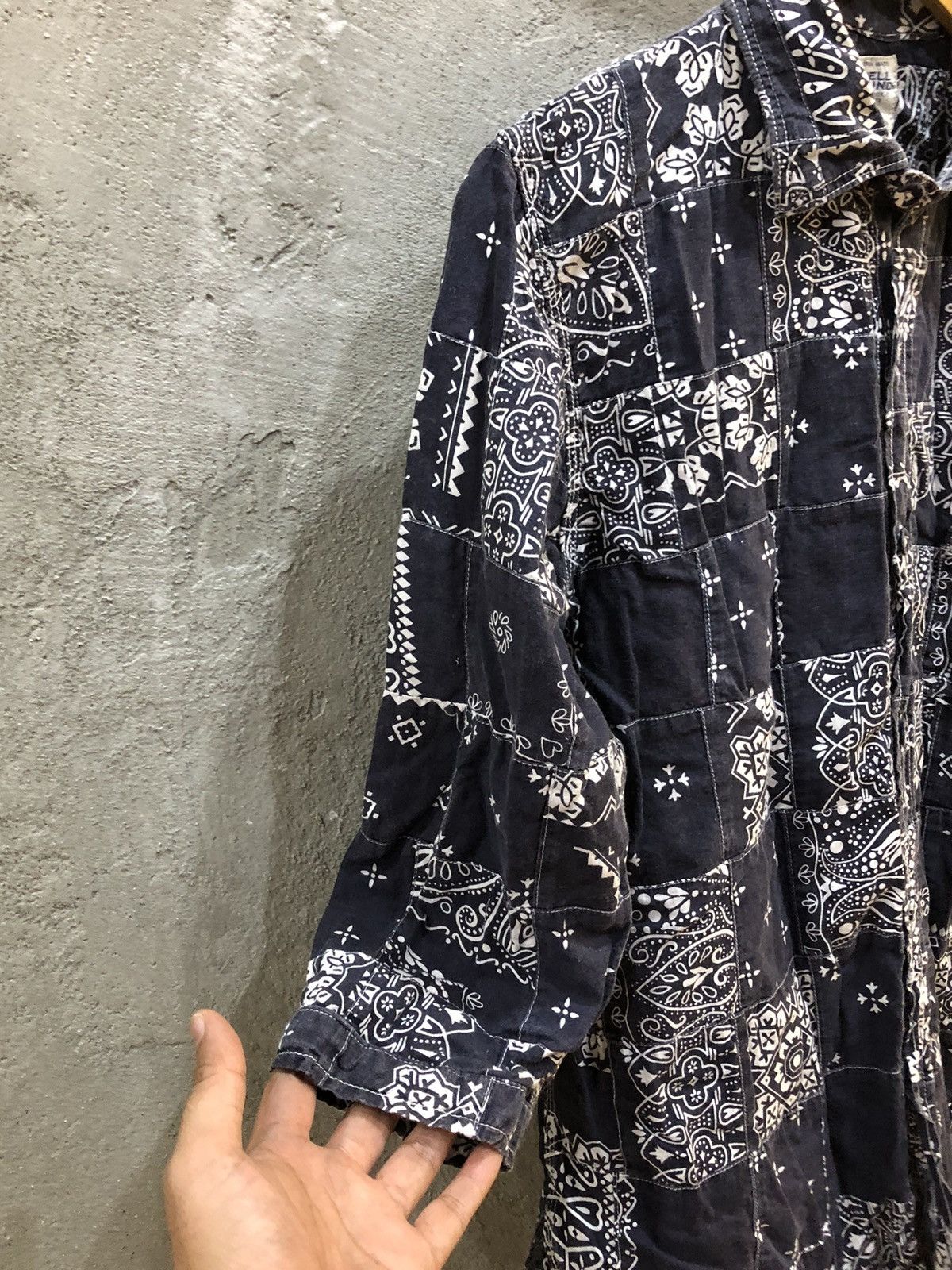 Kapital SpellBound Domingo Patchwork Bandana Half Sleeve Shirt Size US L / EU 52-54 / 3 - 15 Thumbnail